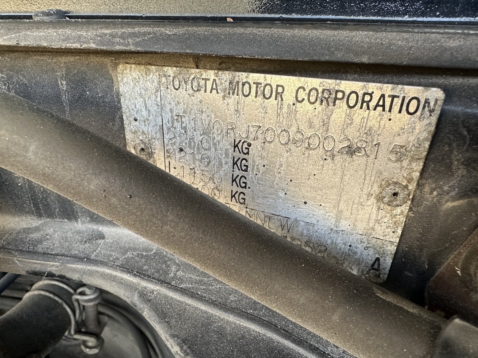 Image of 1993 Toyota Land Cruiser Serie 70 mechanics
