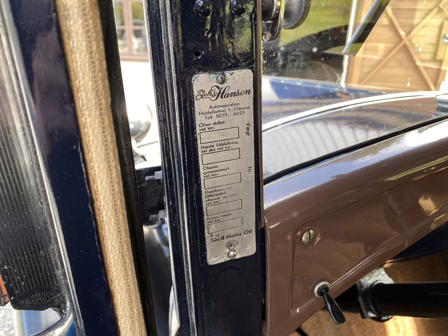 Interior image of 1931 Ford A Luxe Sedan (42)