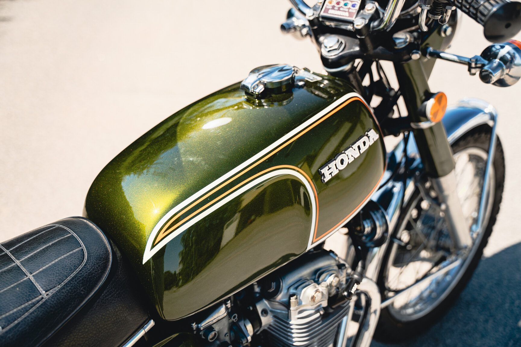 Exteriörbild på 1973 Honda CB 350 Four