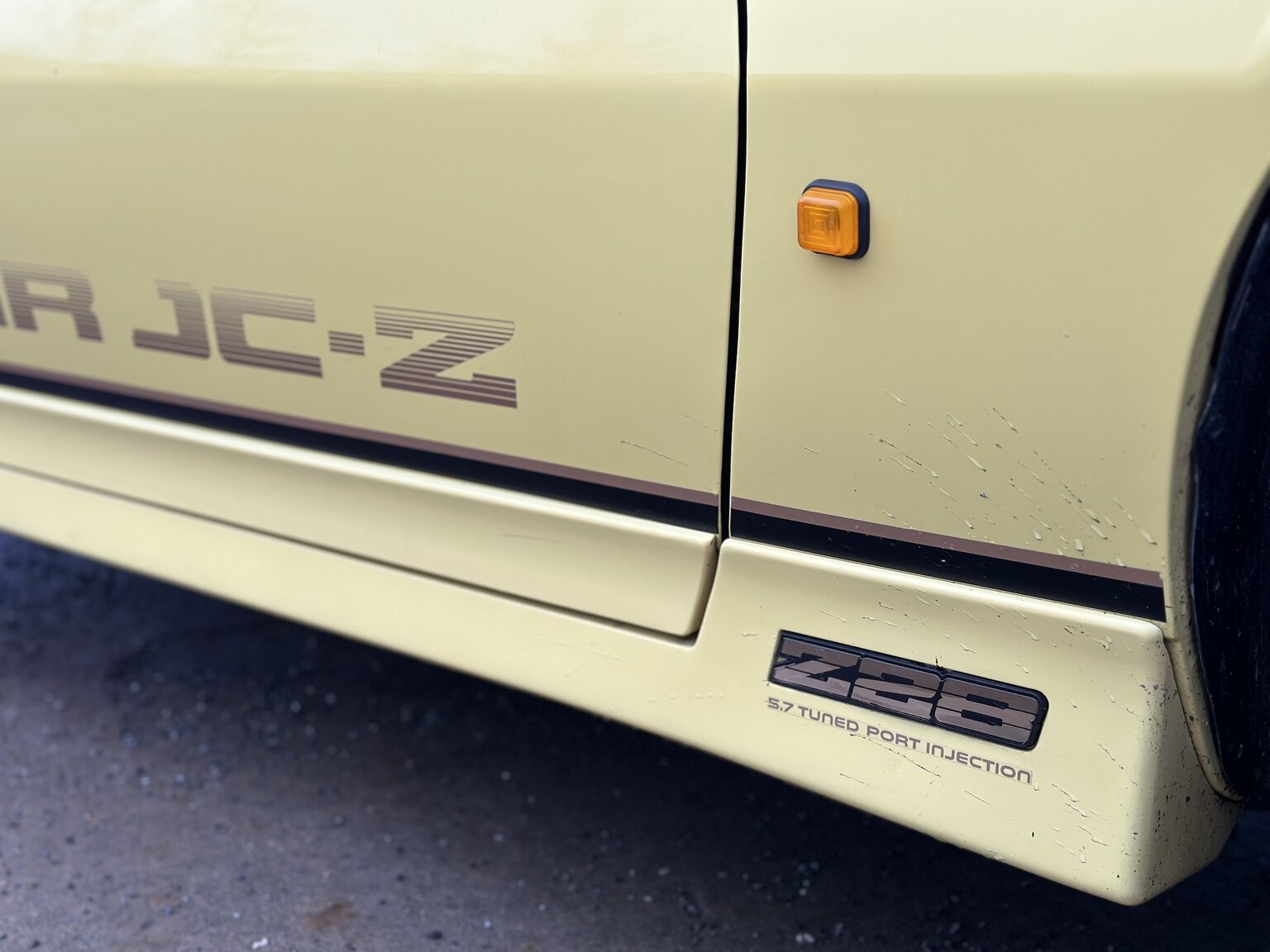 Exterior image of 1987 Chevrolet Camaro Z28