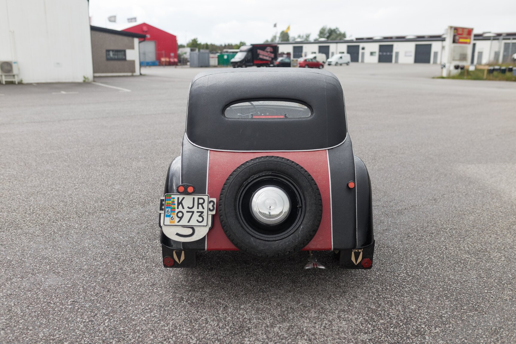 Exteriörbild på 1939 DKW Favorit Sedan