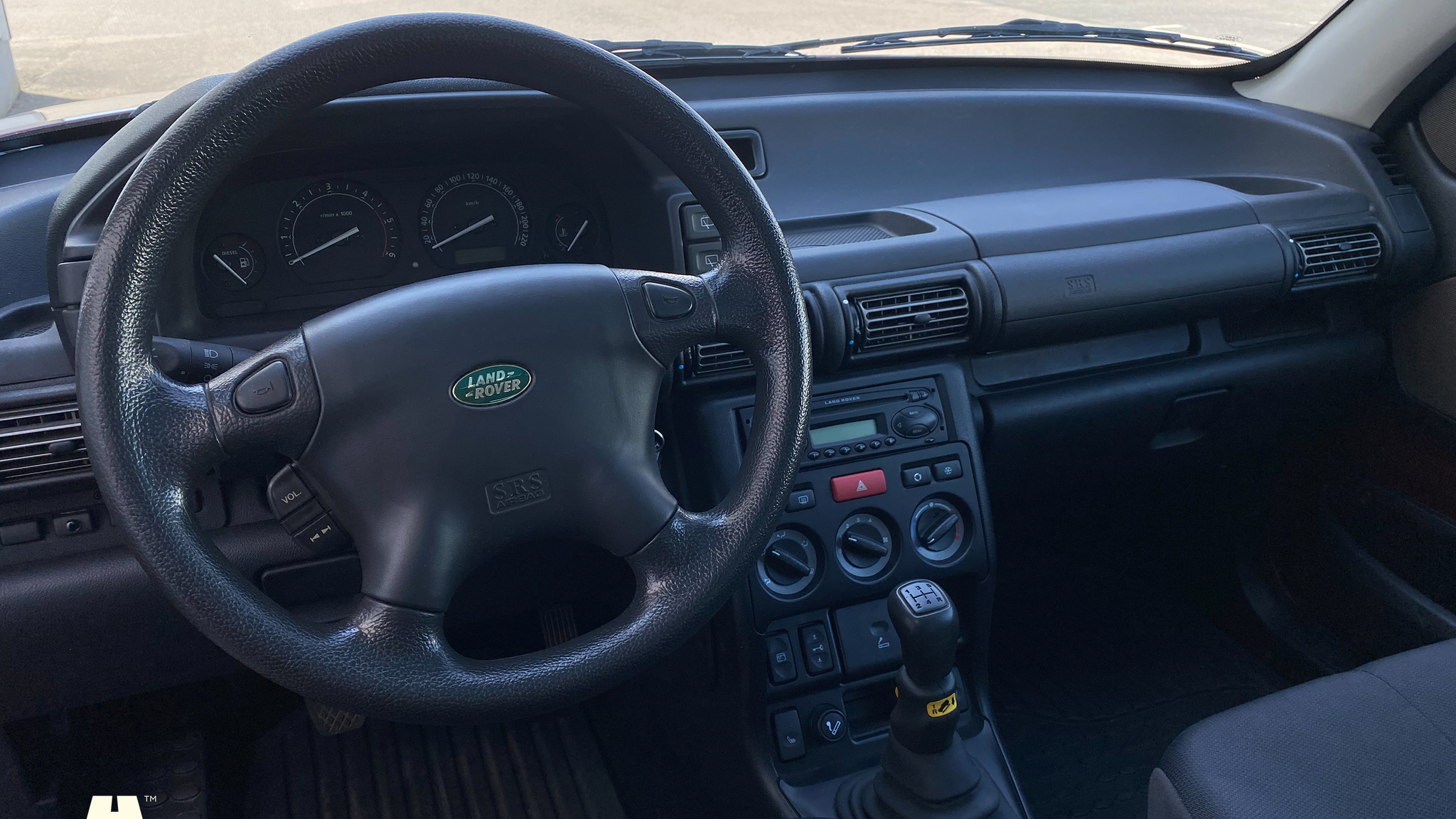 Interiörbild 2002 Land Rover Freelander TD4 3d