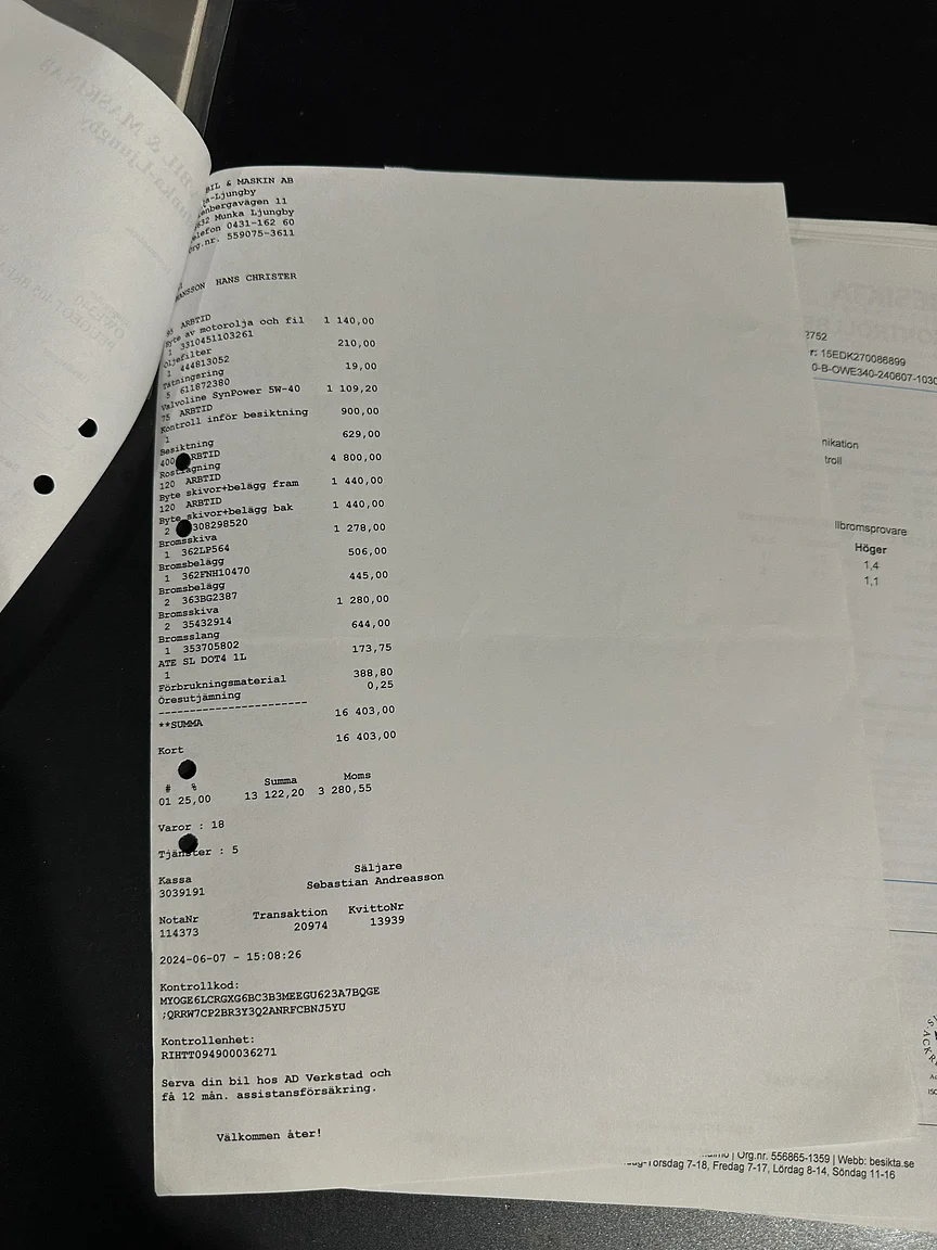 Documentation for 1991 Peugeot 405 Break SRI (8)