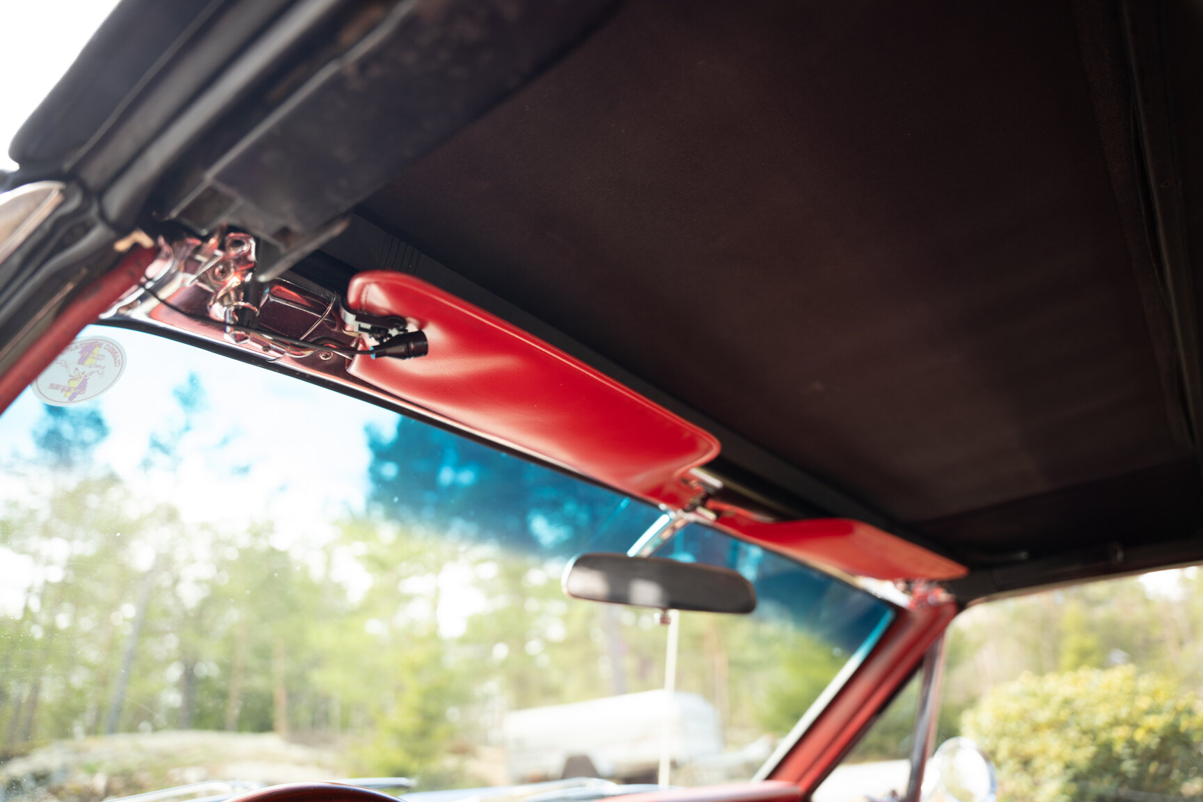 Interiörbild 1965 Ford Mustang Cabriolet (2)