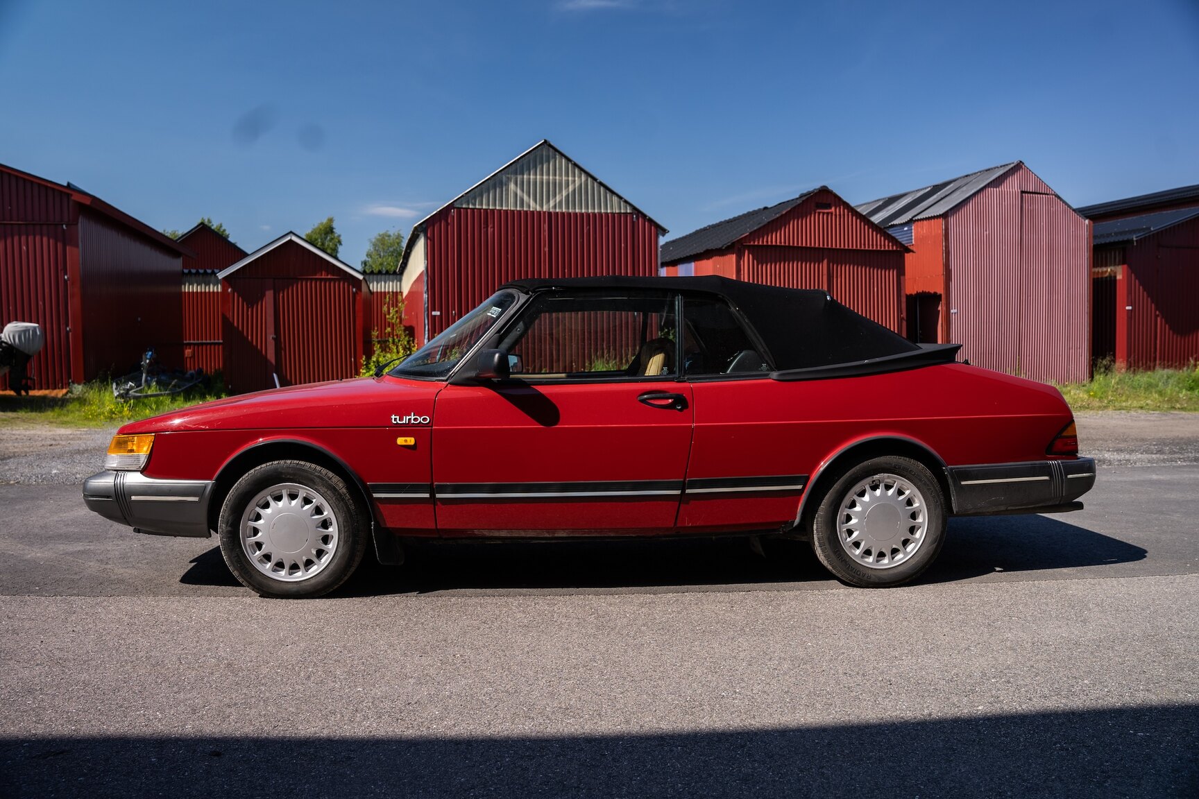 Exterior image of 1988 Saab 900 Turbo Convertible