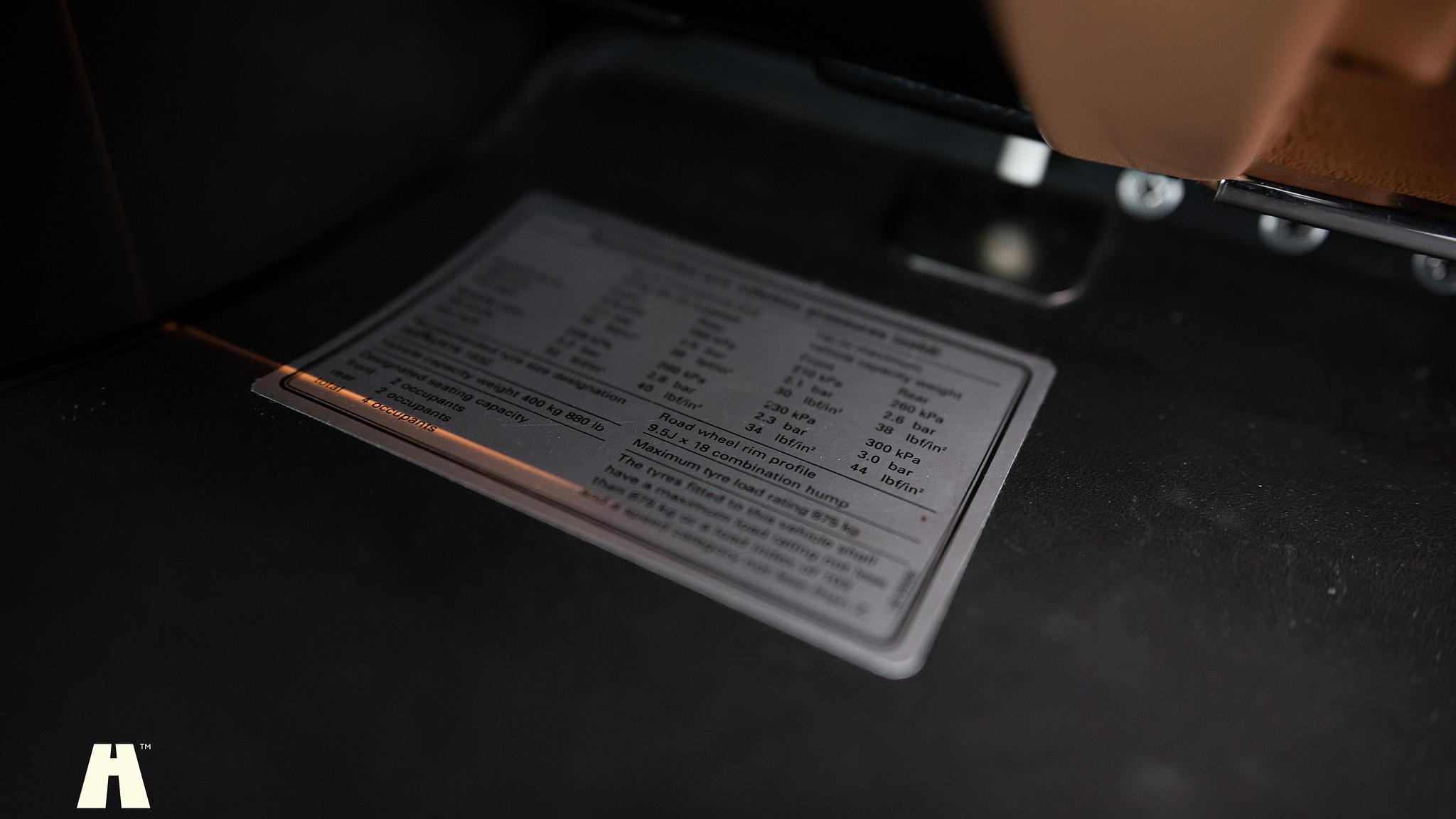 Interiörbild 1997 Bentley Continental T (58)