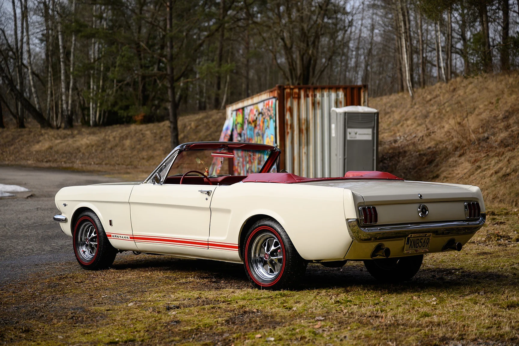 Exteriörbild på 1965 Ford Mustang GT Convertible (38)
