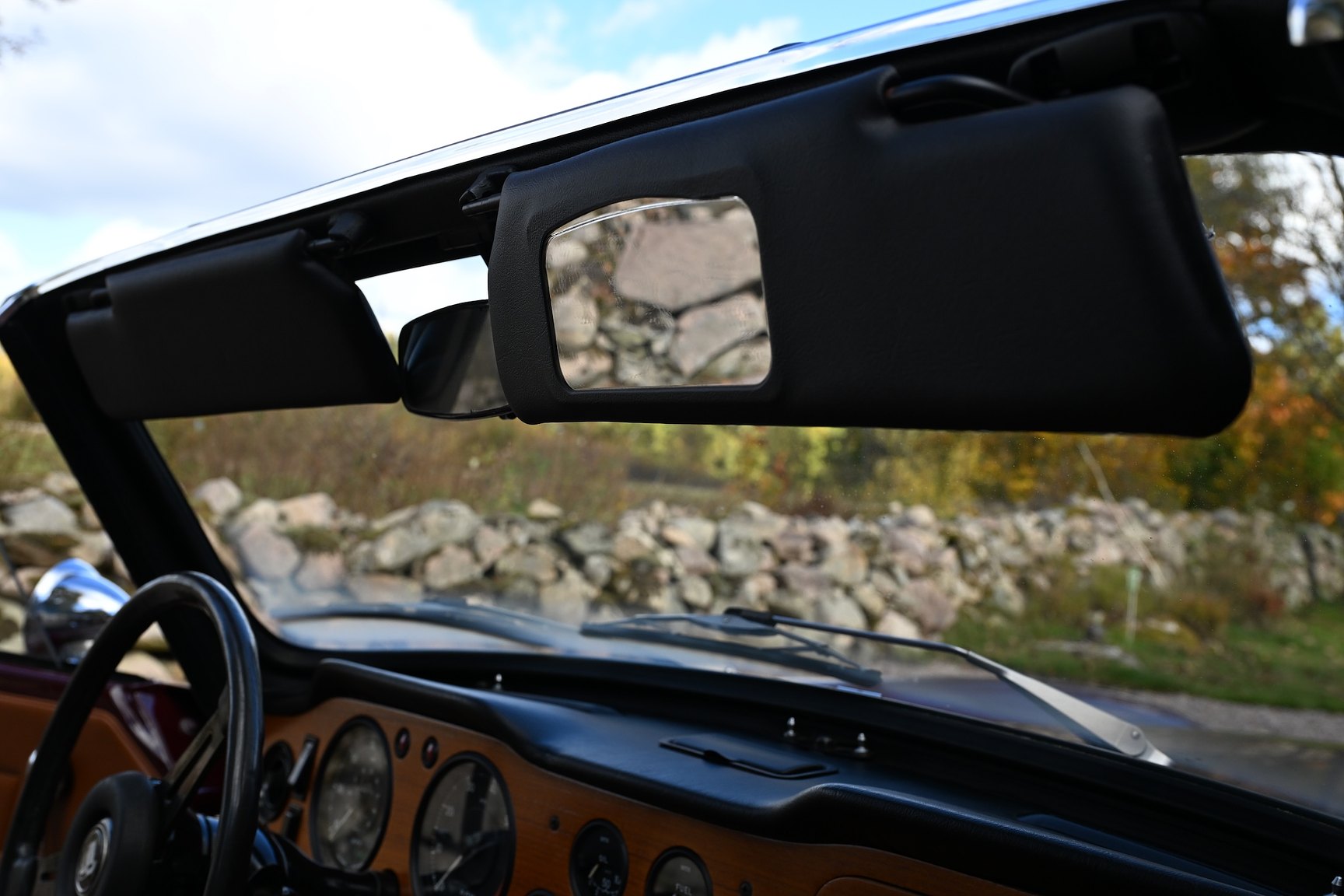 Interior image of 1971 Triumph TR6