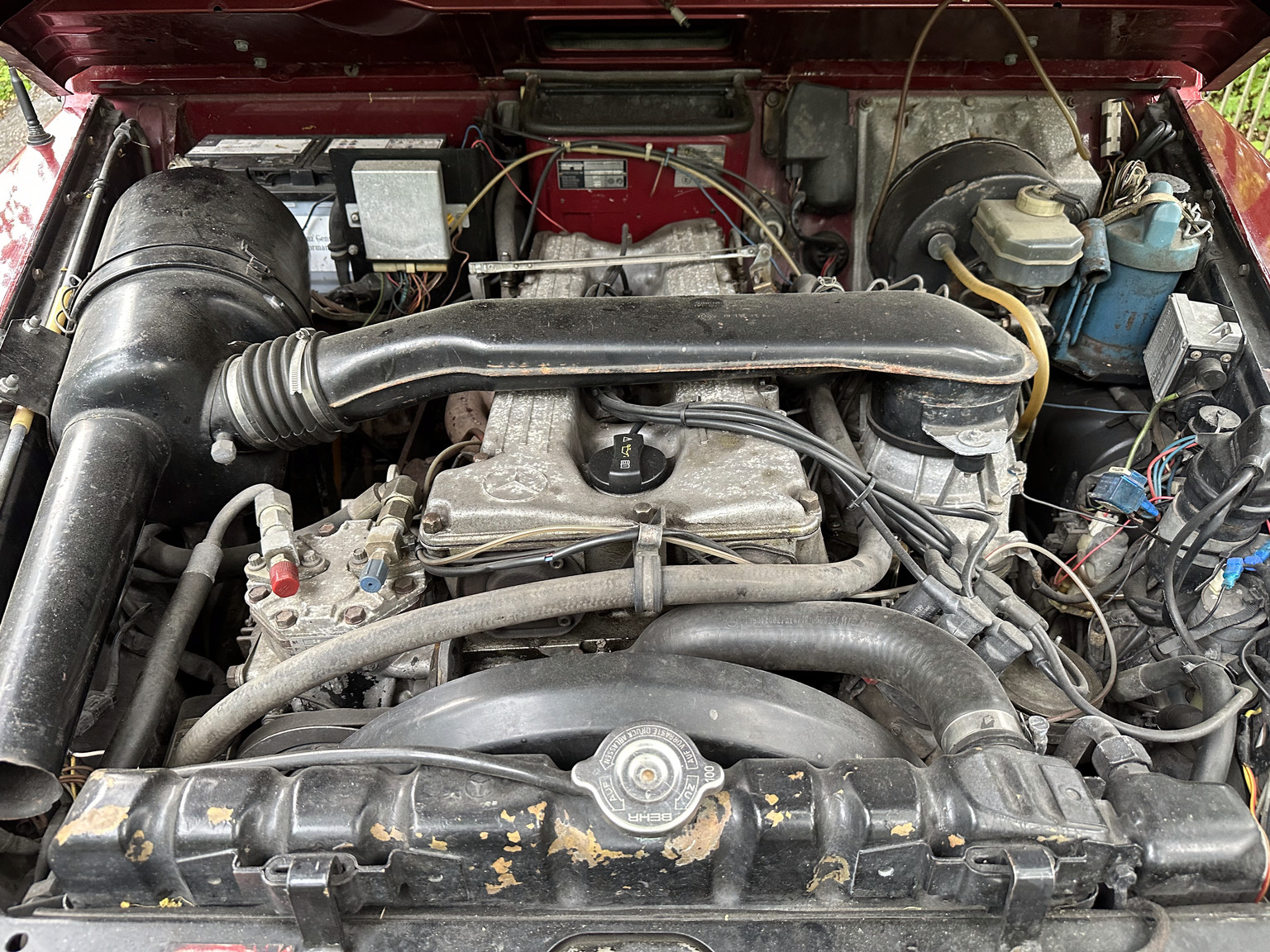 1986 Mercedes 280 GE, Mekanik