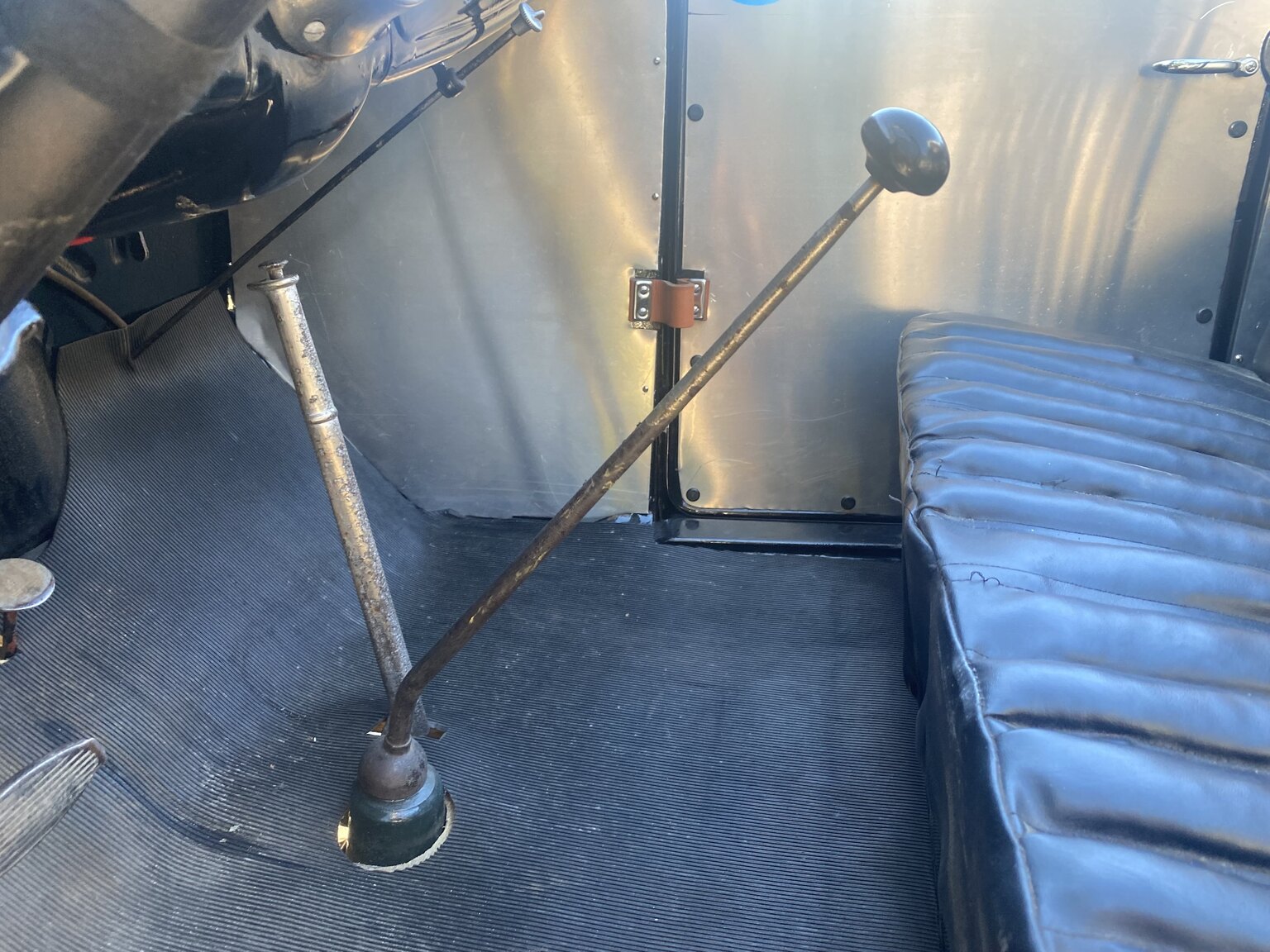 Interiörbild 1930 Ford Model A Brookville Roadster