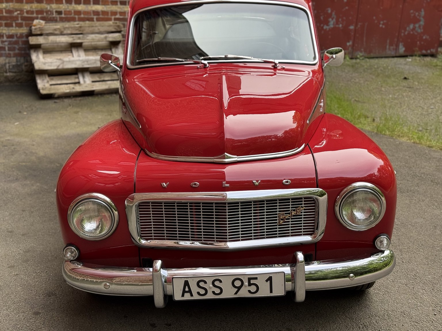 Exterior image of 1962 Volvo PV 544C Sport