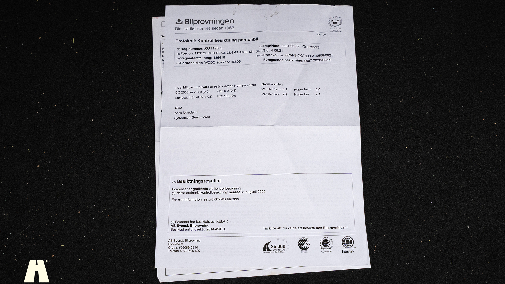 Dokumentation, 2008 Mercedes-Benz CLS 63 AMG (9)