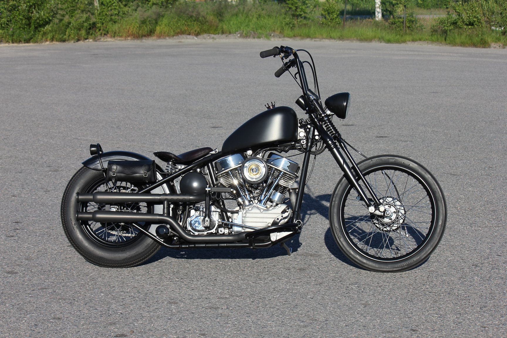 Exterior image of 2015 Harley-Davidson Panhead Bobber 