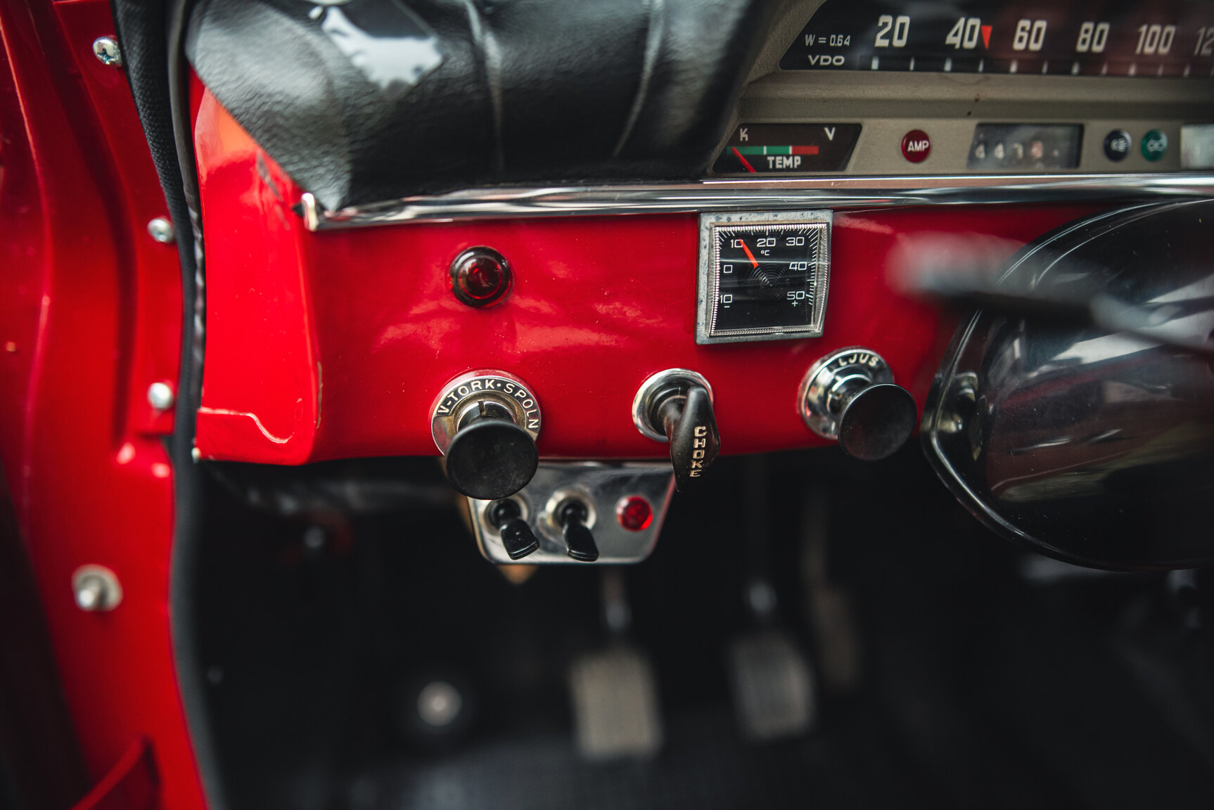 Interiörbild 1970 Volvo Amazon 