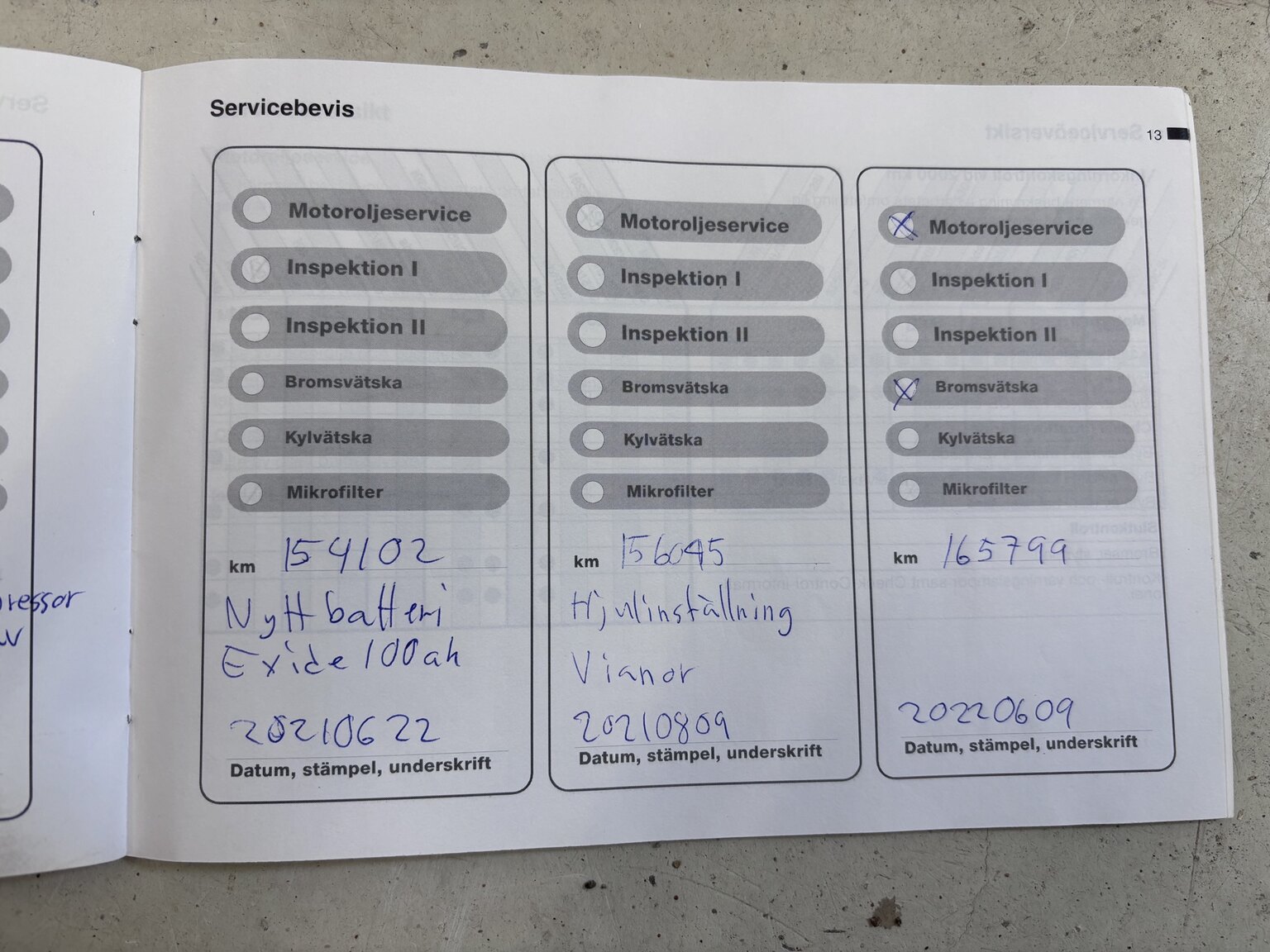 Dokumentation för 1996 BMW 728iA