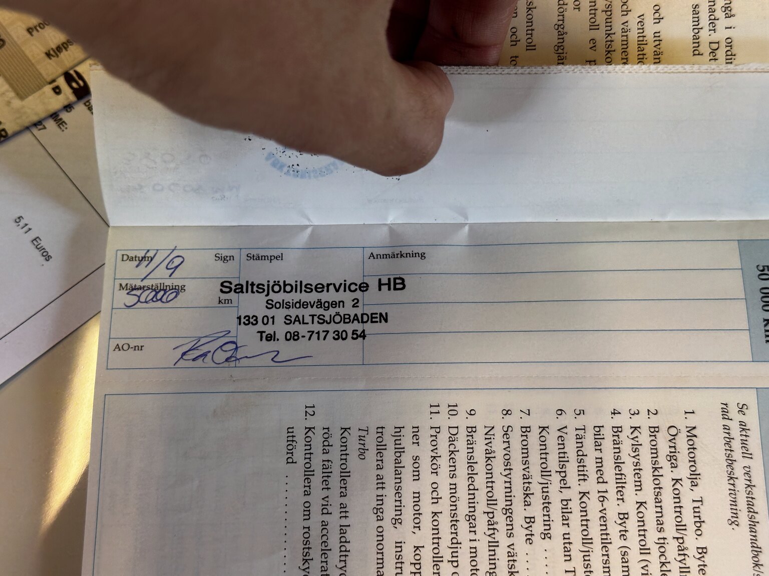 Documentation for 1987 Saab 900 Turbo Convertible