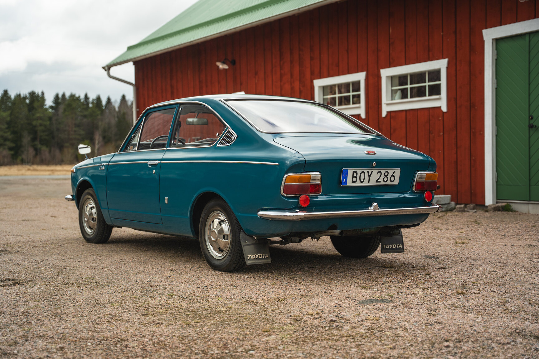 Exteriörbild på 1969 Toyota Corolla Coupé
