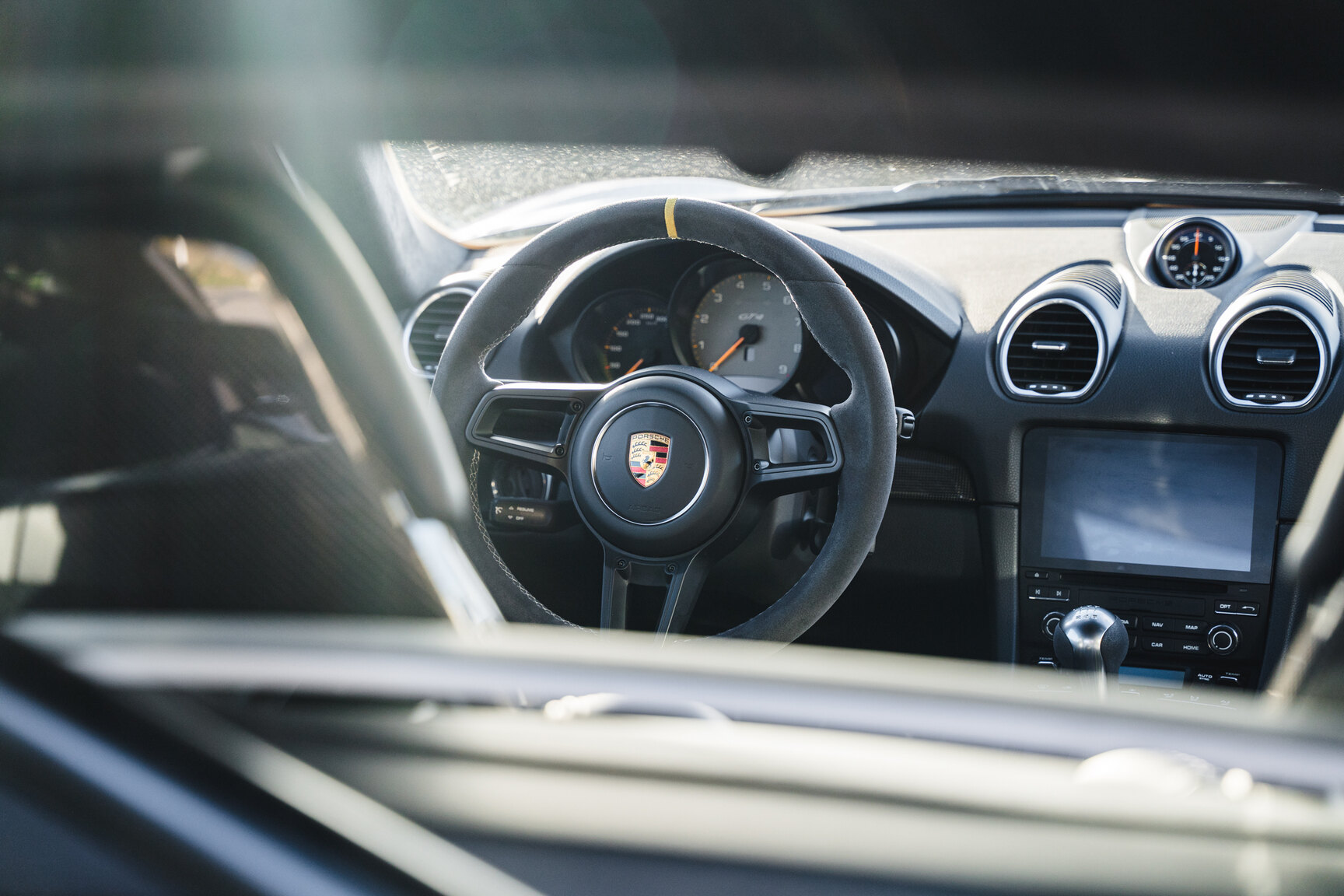 Interiörbild 2020 Porsche 718 Cayman GT4