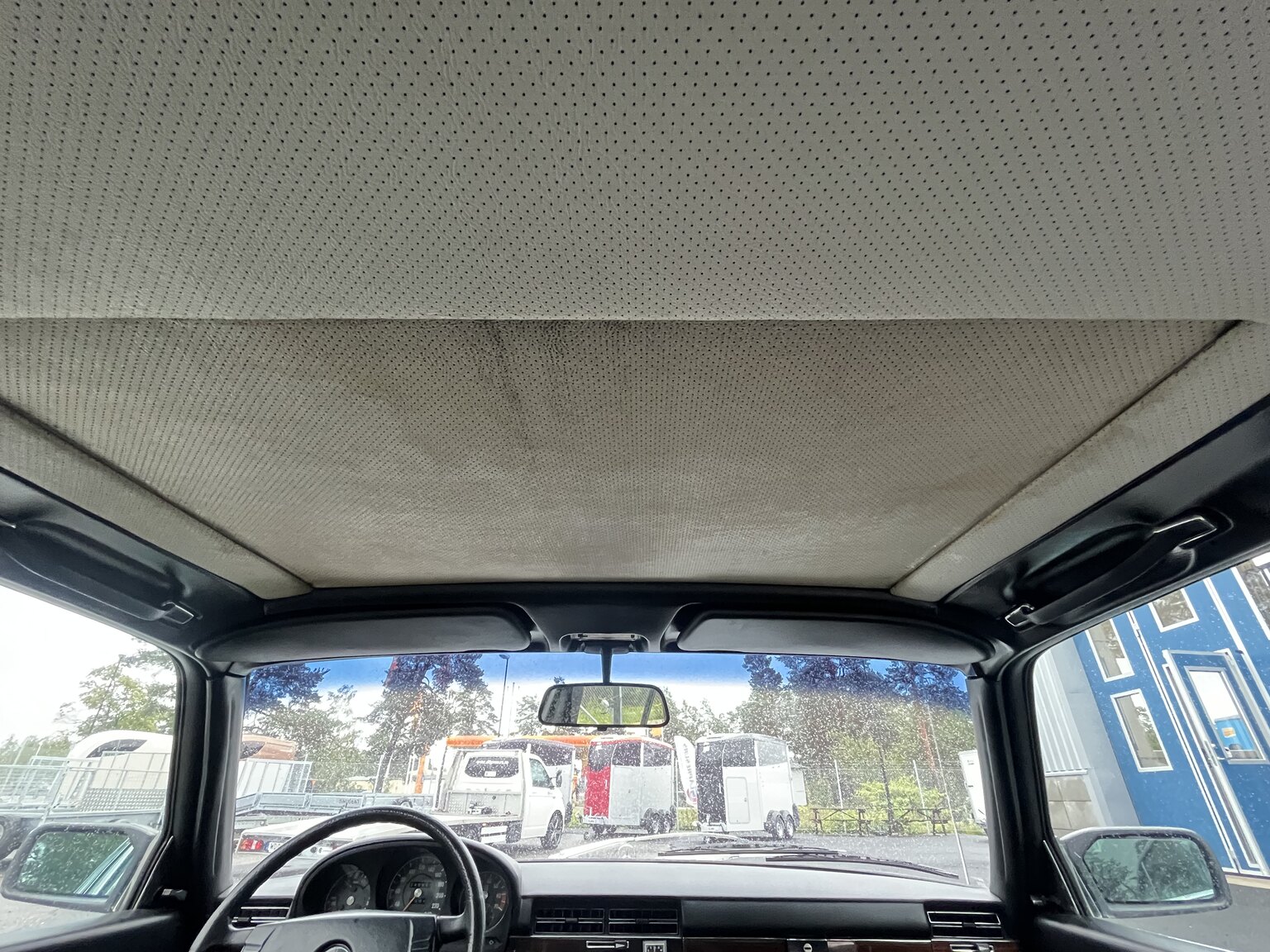 Interiörbild 1975 Mercedes-Benz 280 SE