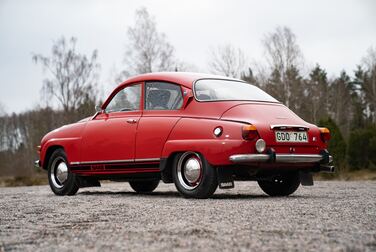 Exterior image of 1973 SAAB 96 V4