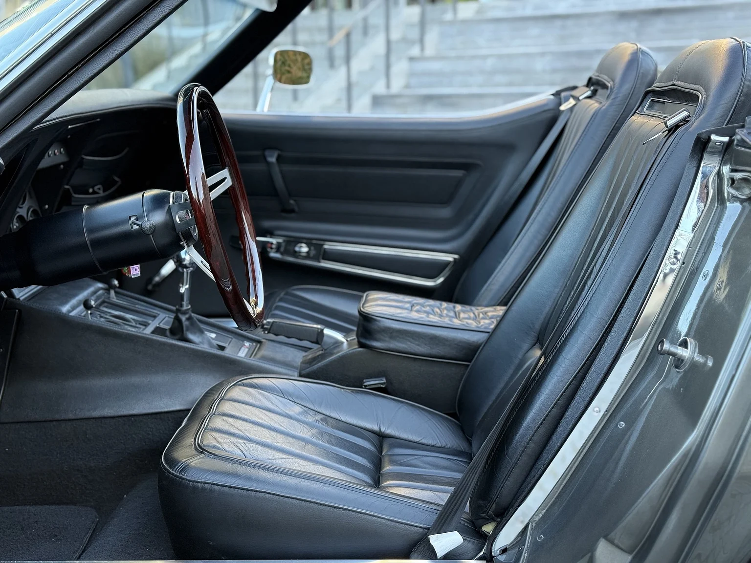 Interiörbild 1971 Chevrolet Corvette Stingray Special 598 cui V8 795 hk (10)