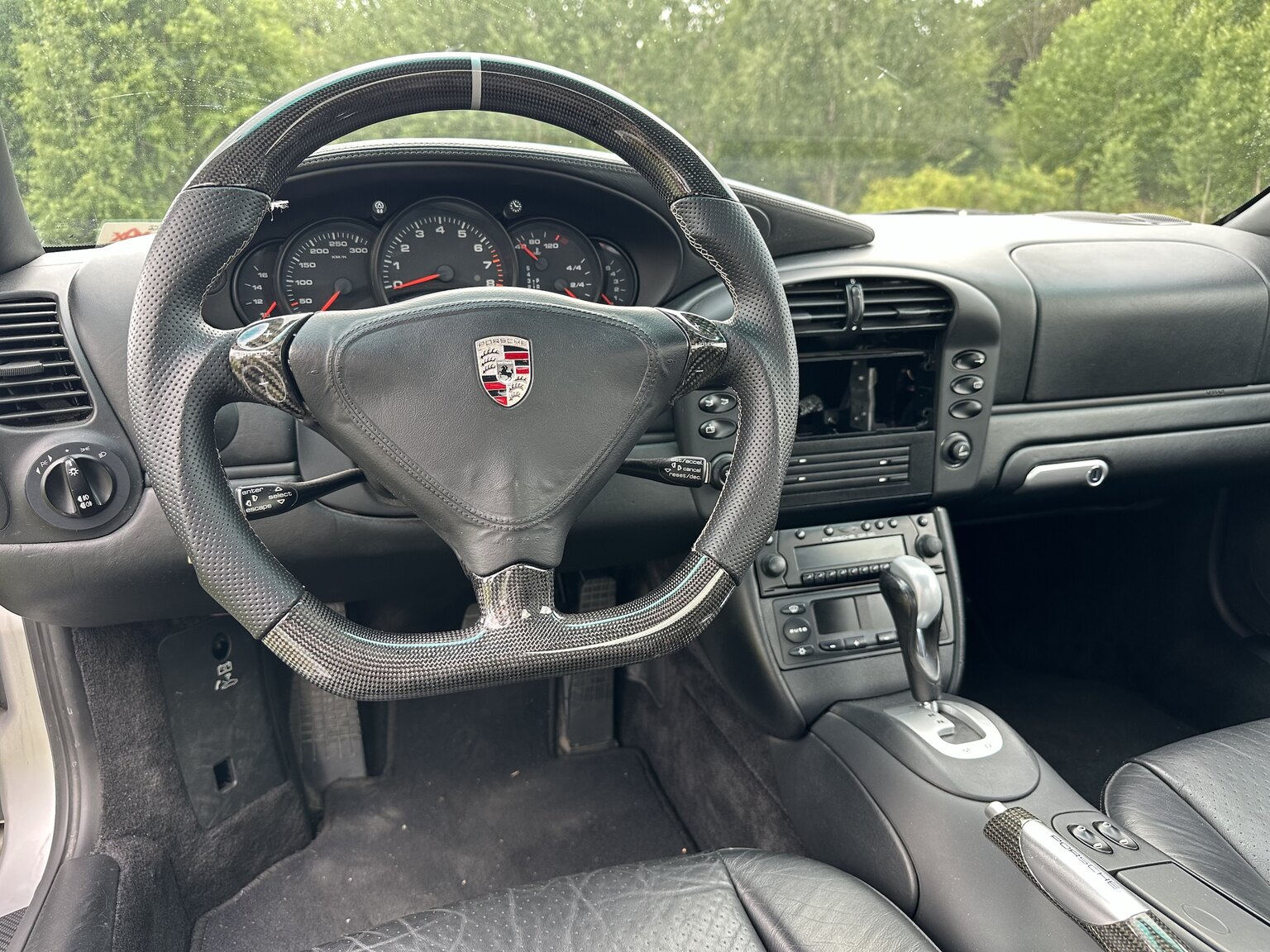 Interiörbild 2002 Porsche 996 Turbo (9)