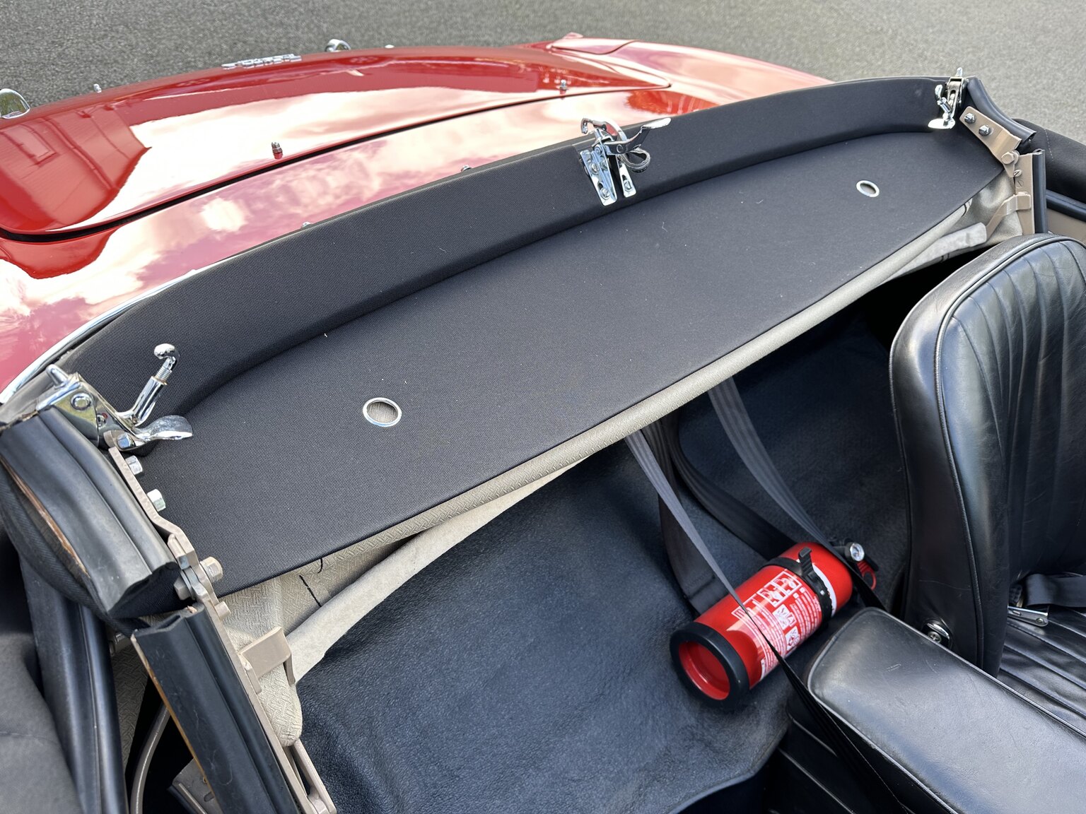 Interiörbild 1965 Jaguar E-Type Series 1 (25)