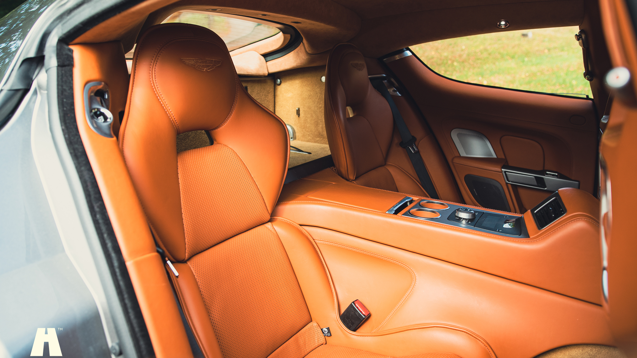 Interiörbild 2014 Aston Martin Rapide S
