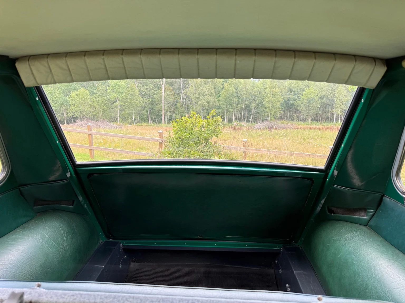 Interiörbild 1975 Saab 95 V4 kombi - 7-sits (29)
