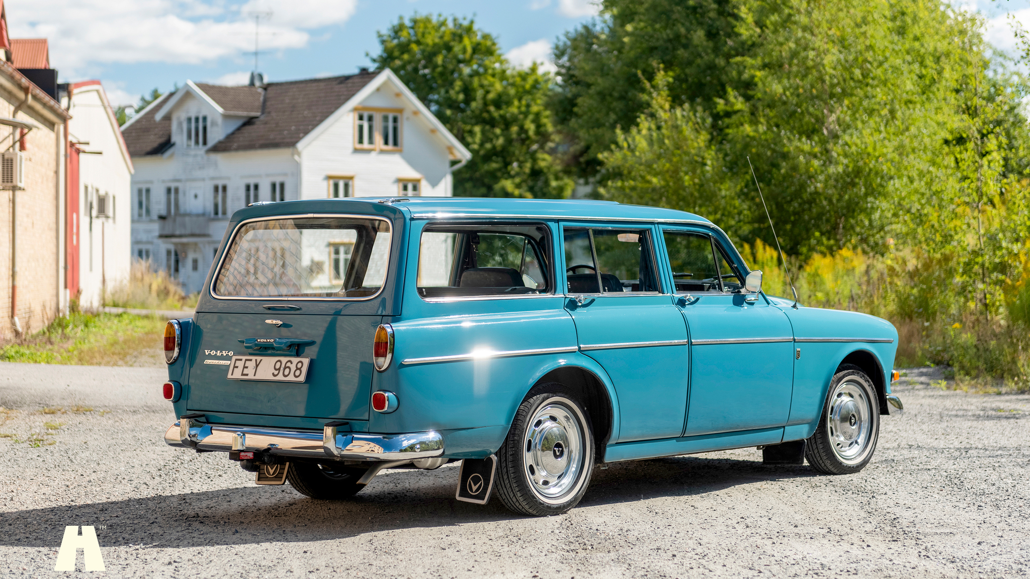 Exteriörbild på 1969 Volvo Amazon Herrgårdsvagn