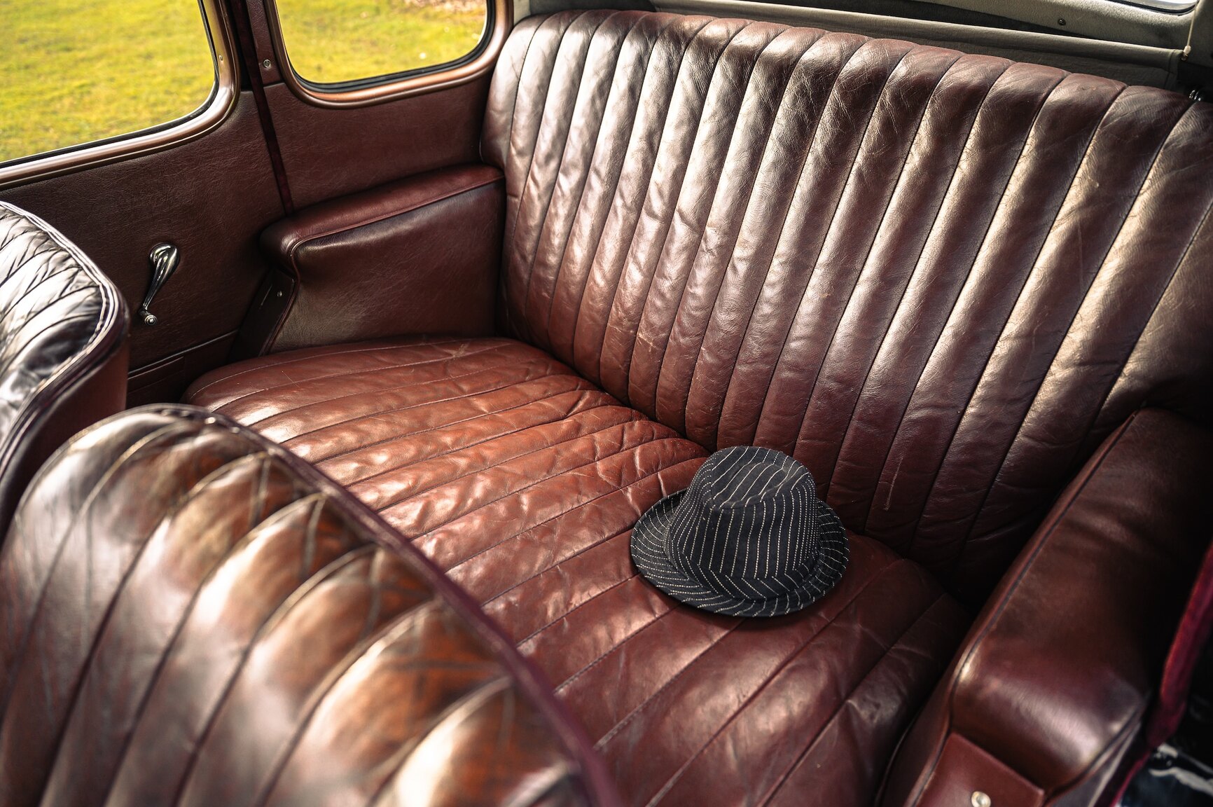 Interiörbild 1937 Austin Ten-Four 10-4