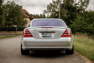 Exterior image of 2002 Mercedes-Benz CL 600