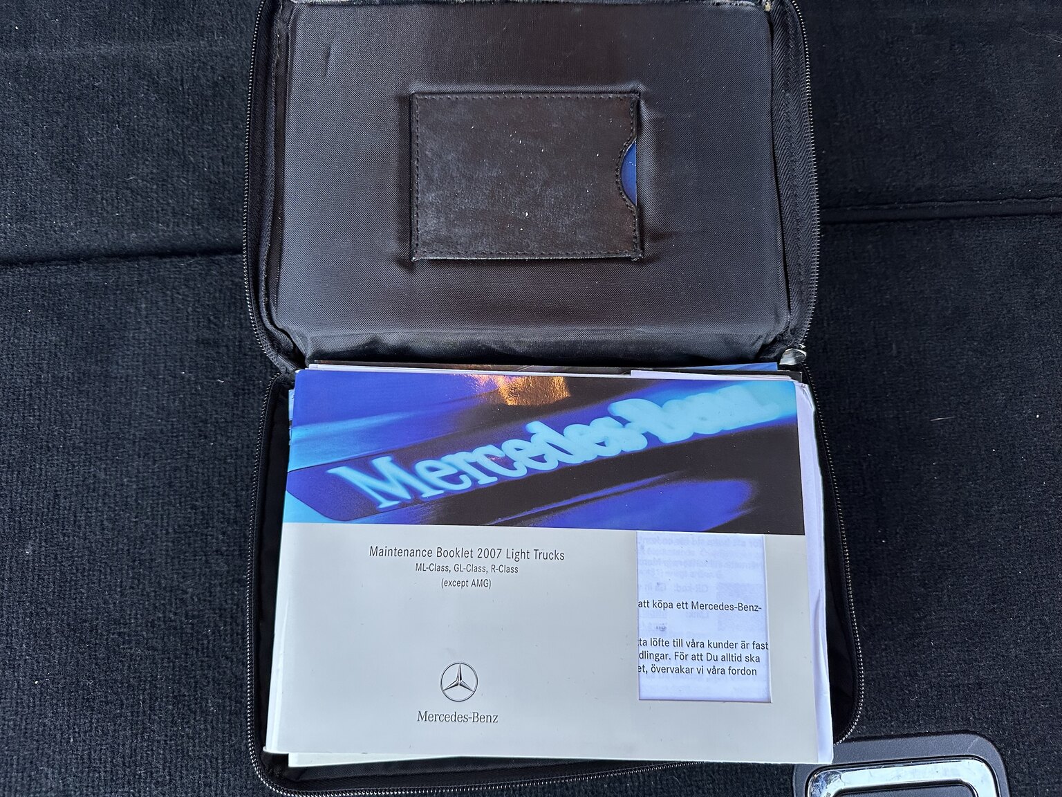 Documentation for 2007 Mercedes-Benz R63 AMG