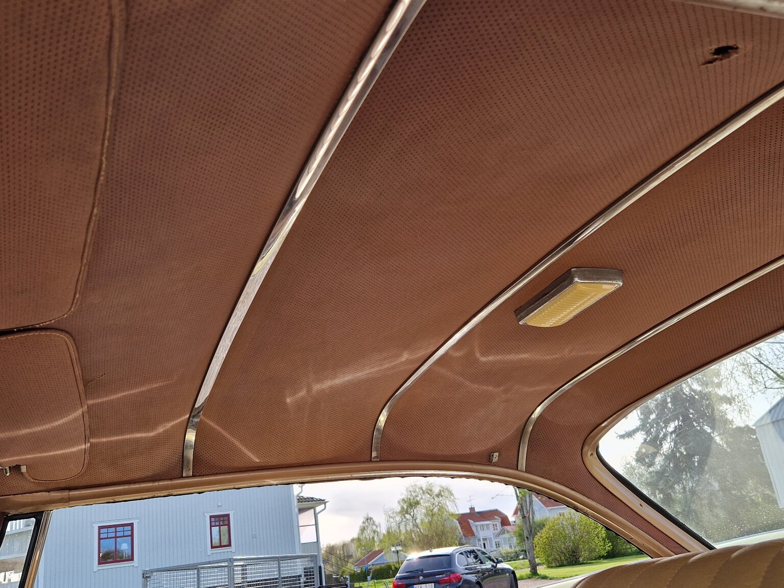 Interiörbild 1961 Chrysler Windsor Coupé