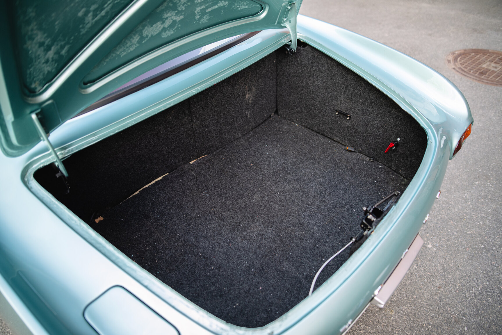 Interiörbild 1966 Volvo P1800 V8 Custom