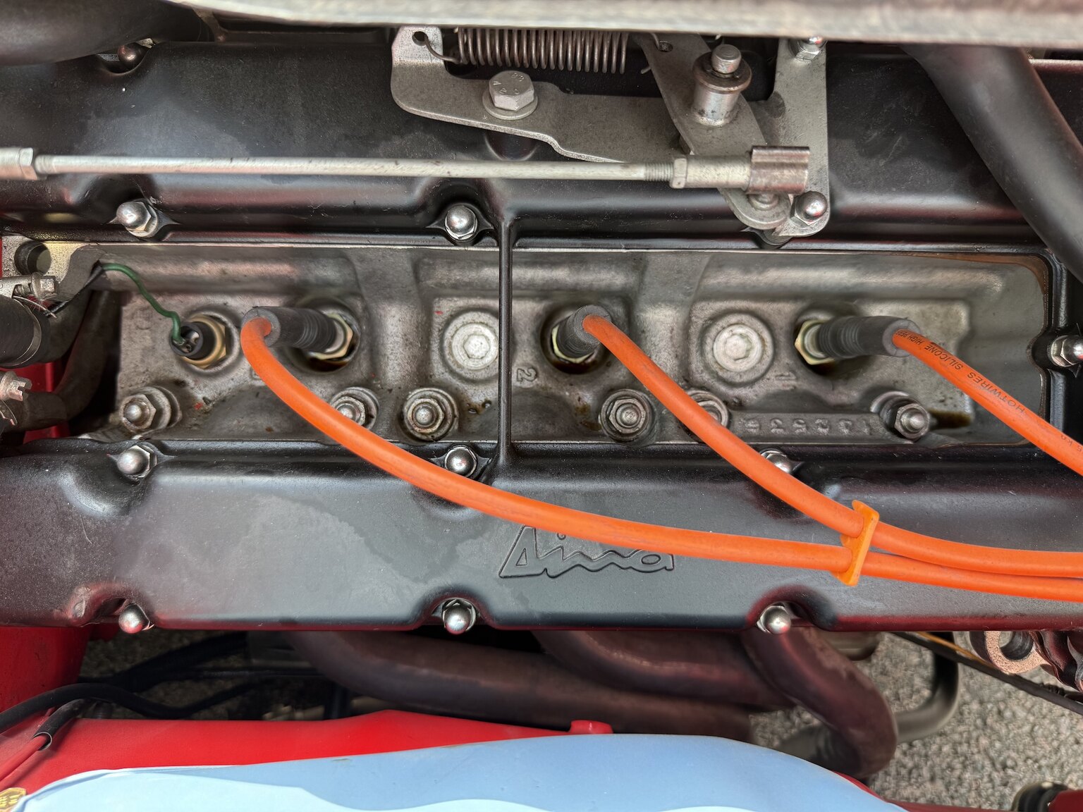 Image of 1968 Fiat Dino Spider mechanics