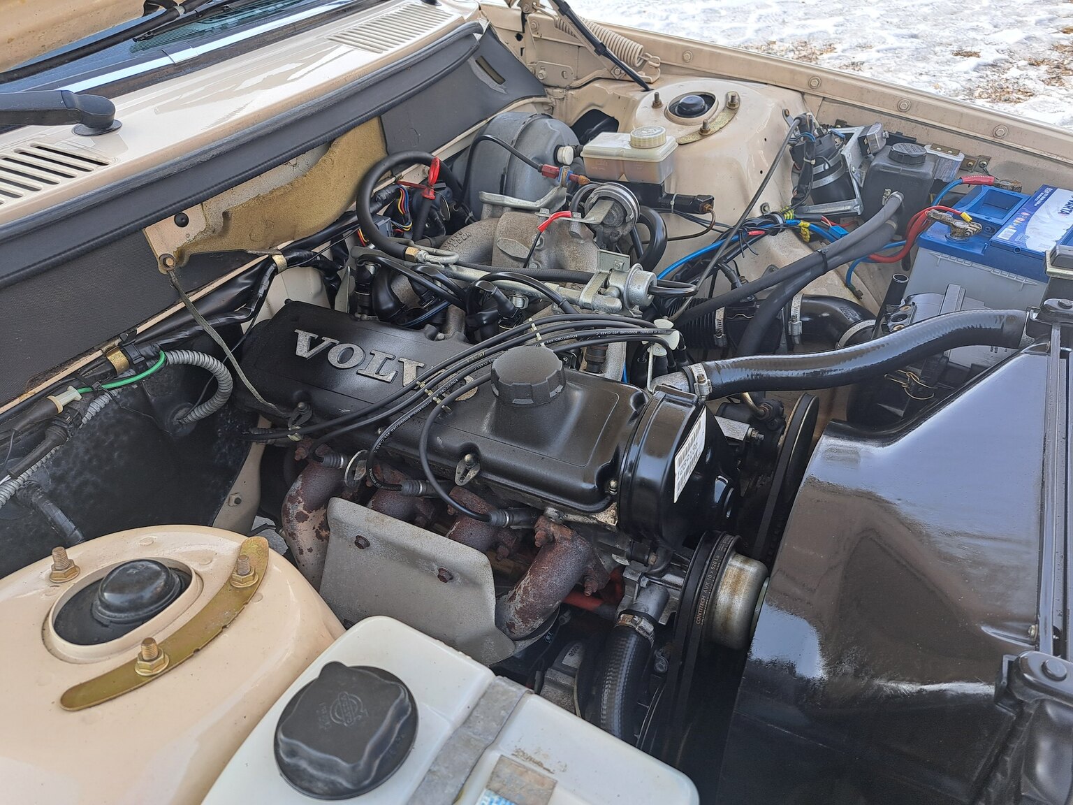 1988 Volvo 240 GL, Mekanik