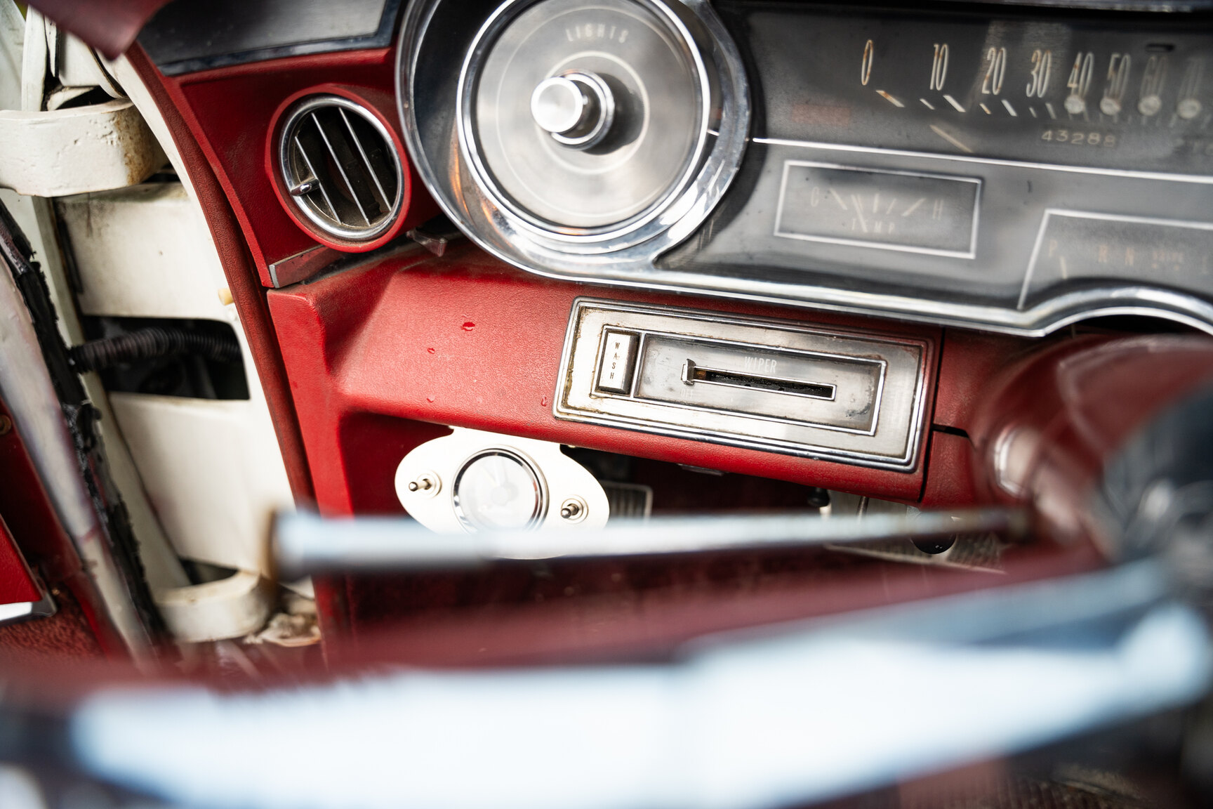 Interiörbild 1965 Cadillac De Ville convertible