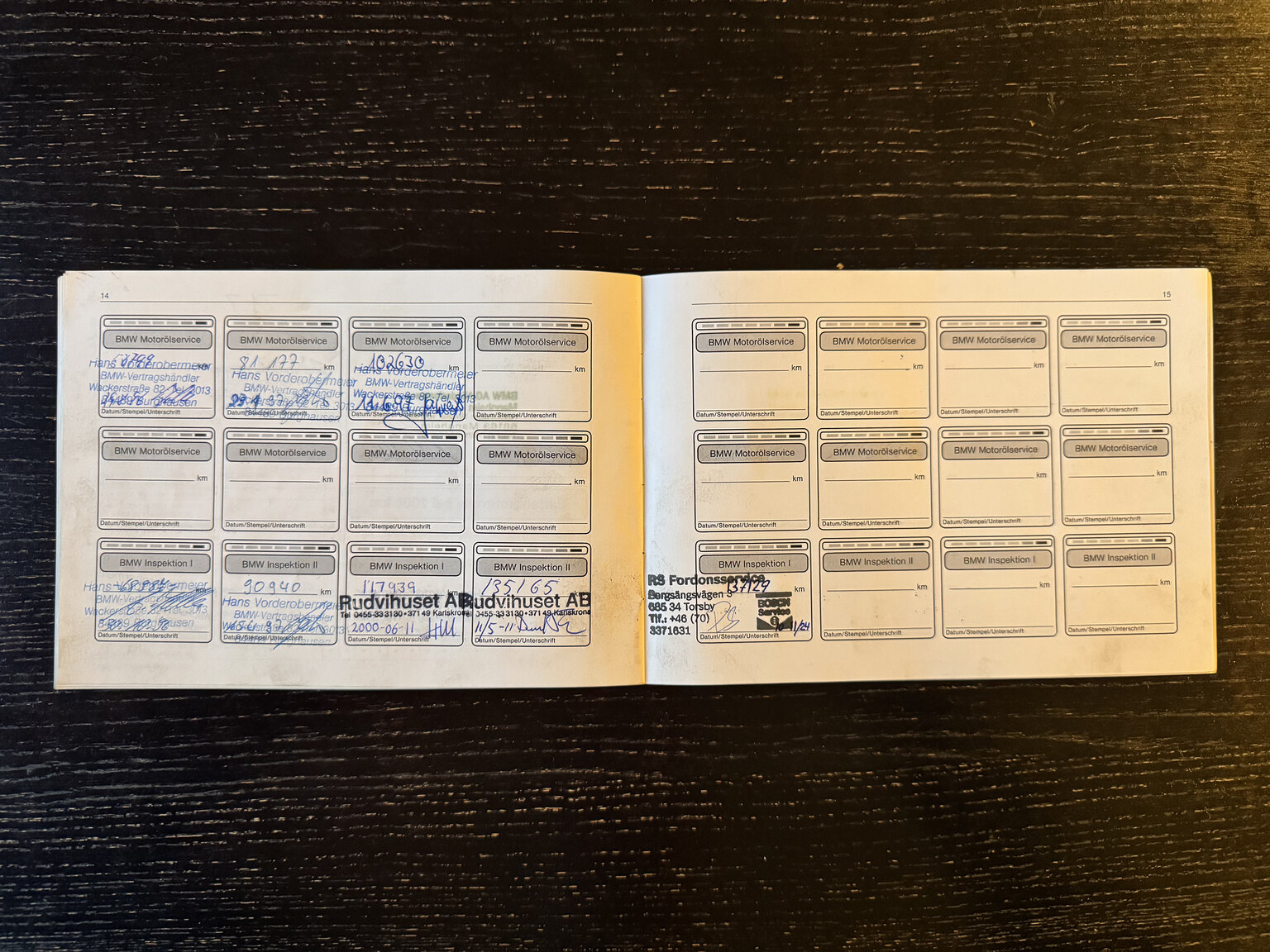 Documentation for 1996 BMW 520i Touring