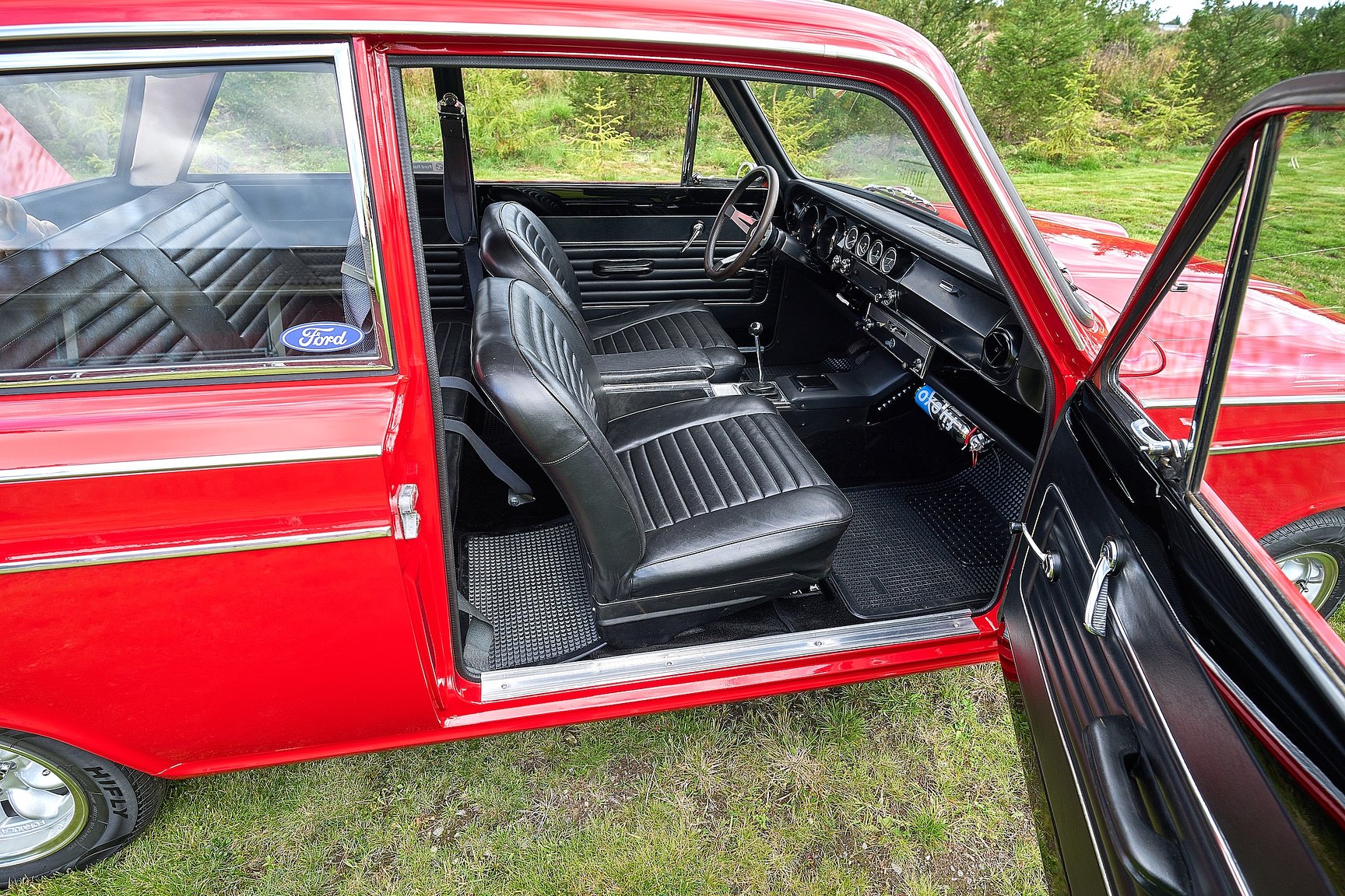 Innenraumfoto von 1966 Ford Cortina GT