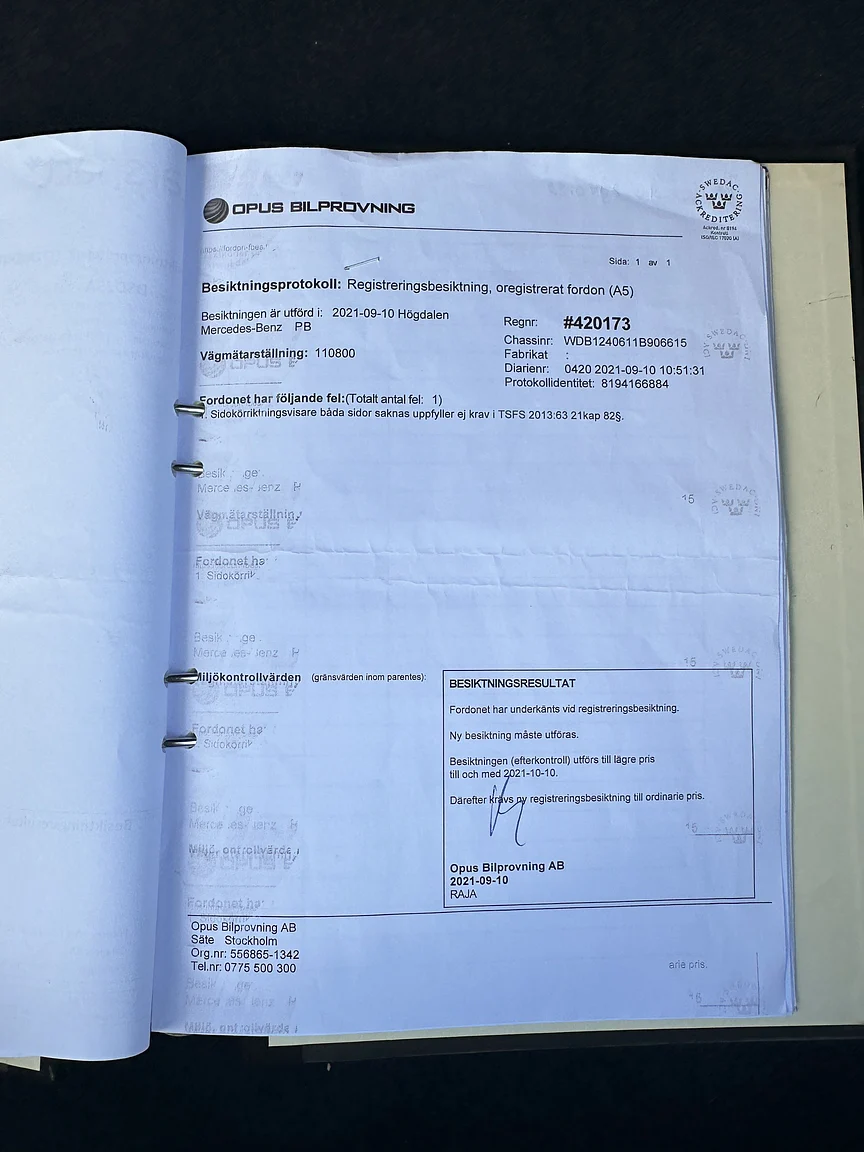 Dokumentation, 1993 Mercedes-Benz 300 CE-24 Cabriolet (33)