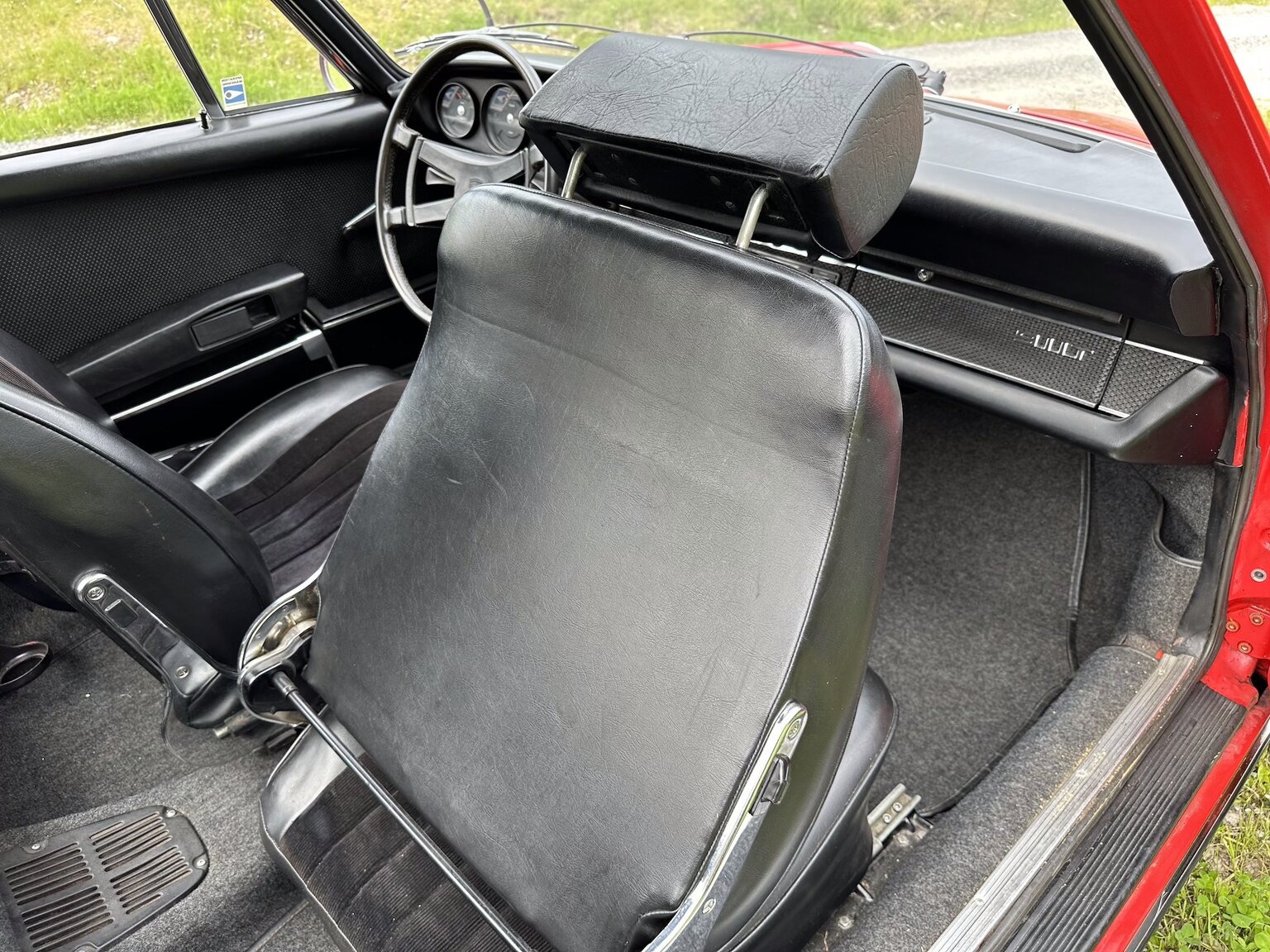 Interiörbild 1969 1969 PORSCHE COUPÉ 911 T 