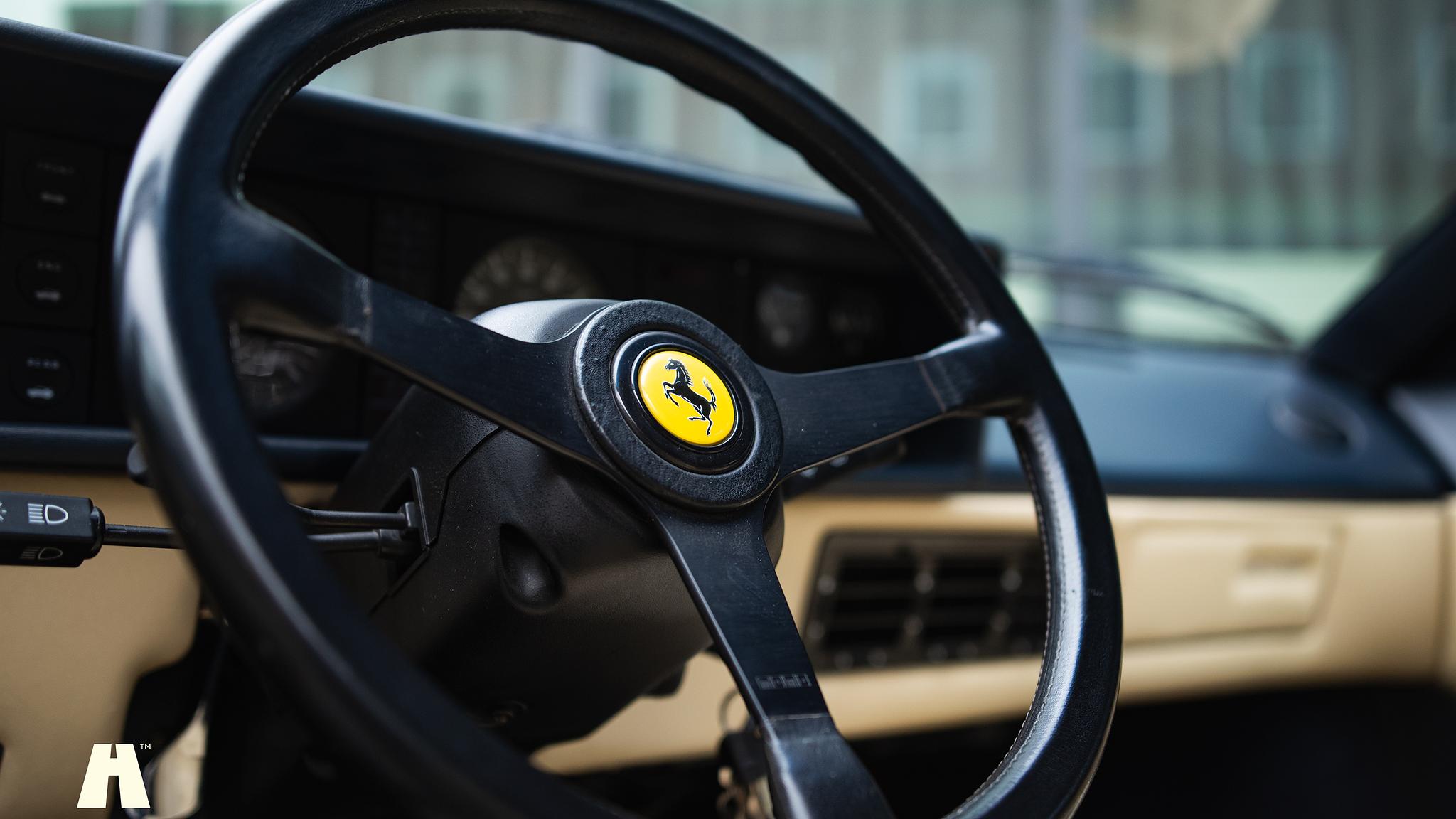 Interior image of 1985 Ferrari Mondial Quattrovalvole Design by Pininfarina (4)