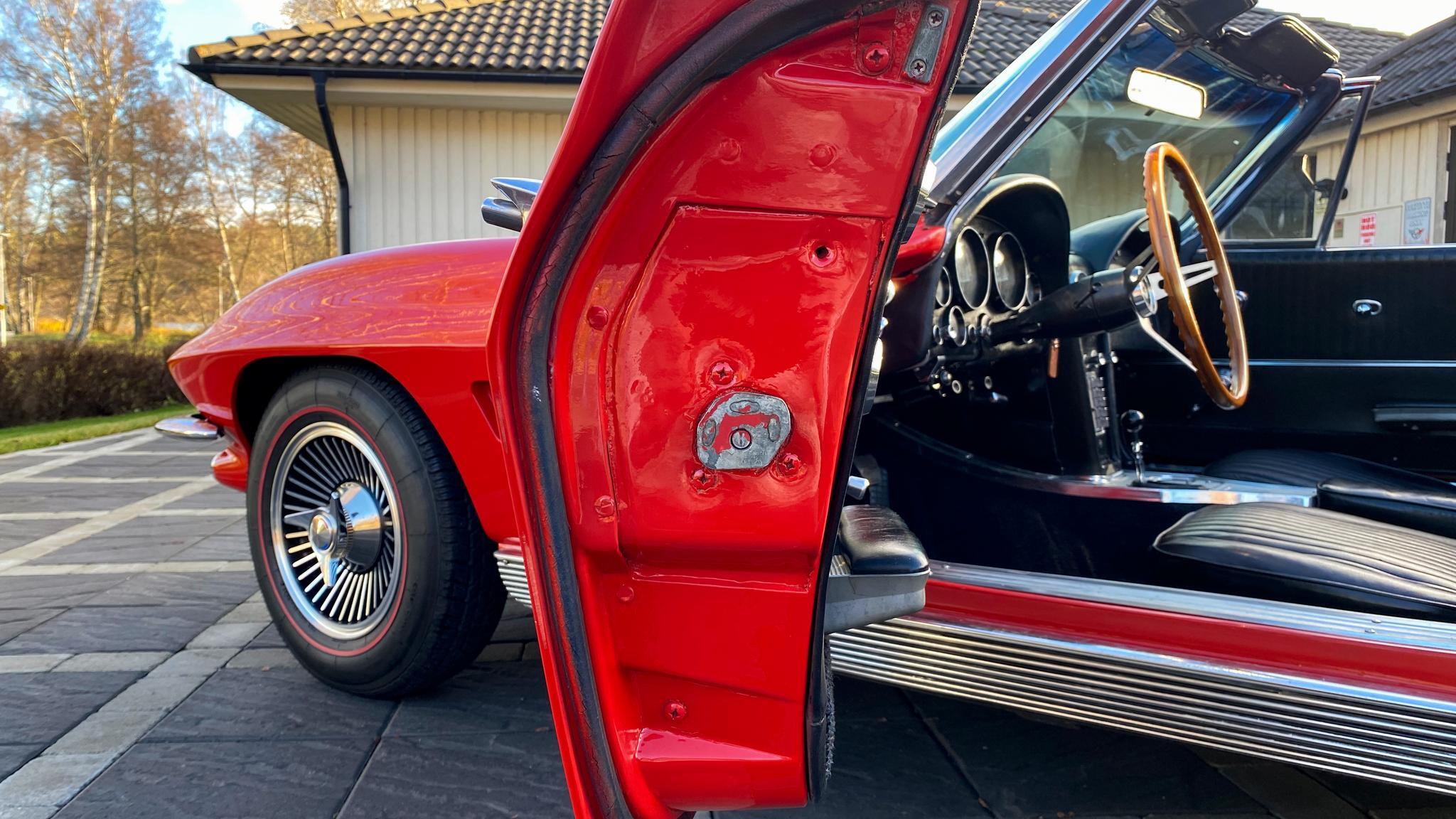 Innenraumfoto von 1963 Corvette C2 Stingray