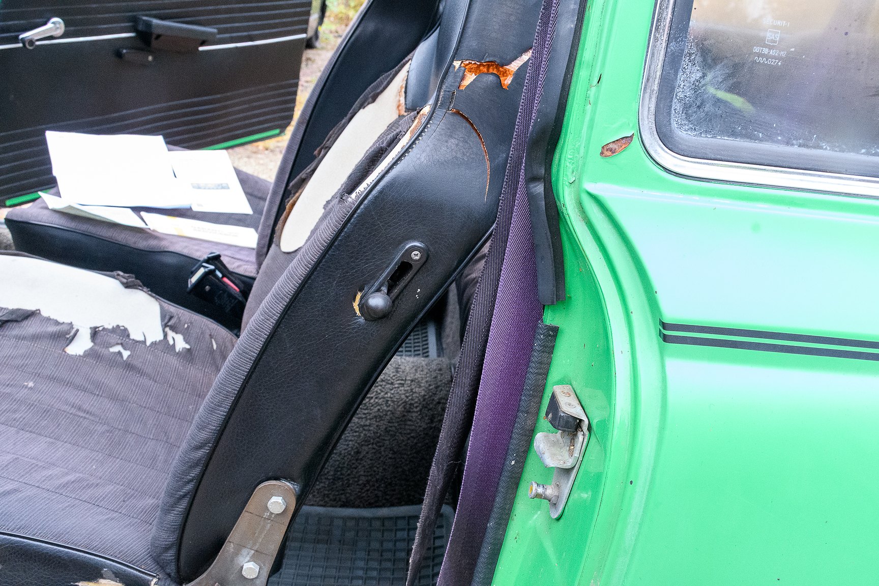 Interiörbild 1974 DAF 6633 - NO RESERVE