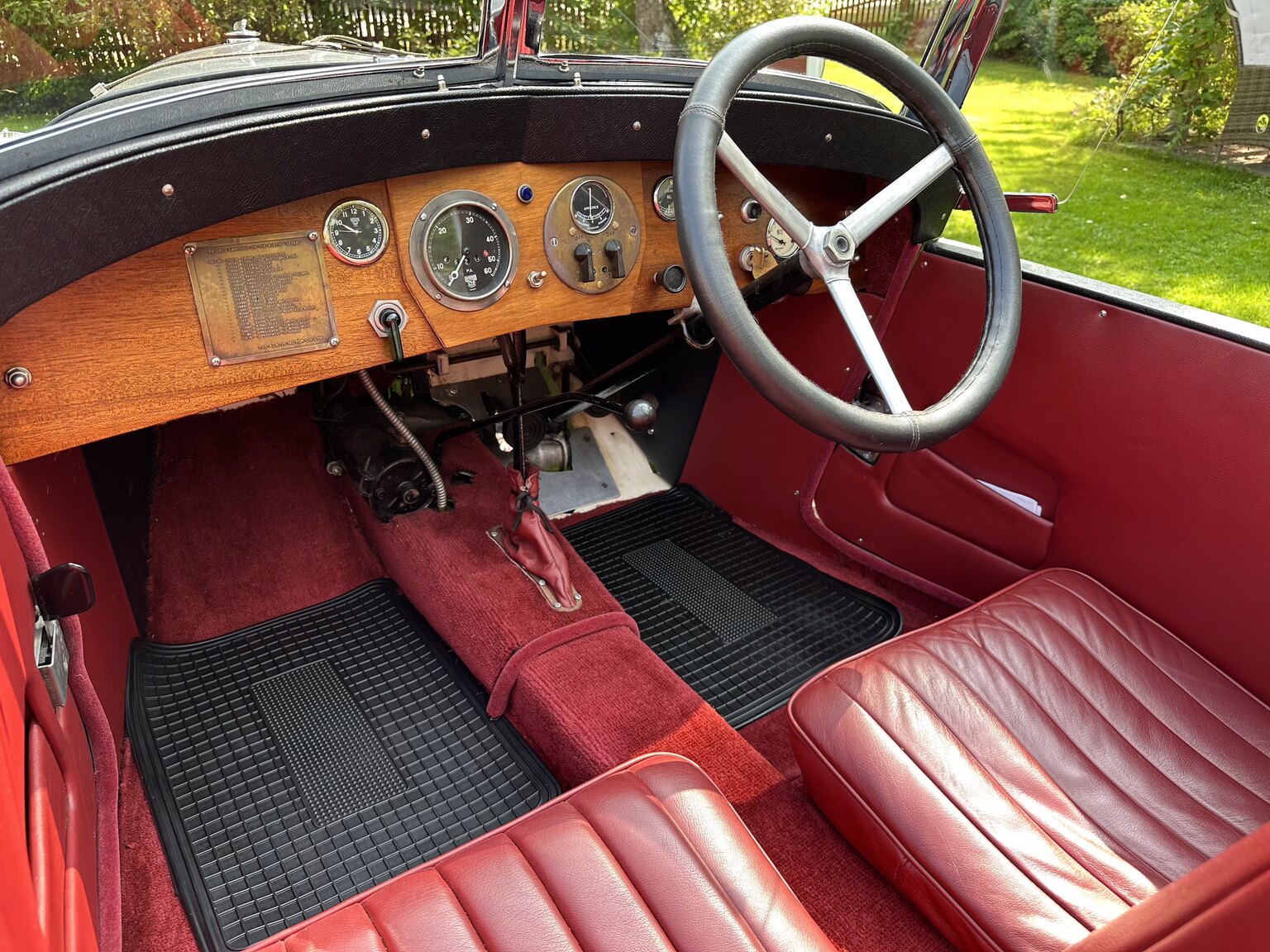 Interiörbild 1938 AUSTIN SEVEN BOAT TAIL