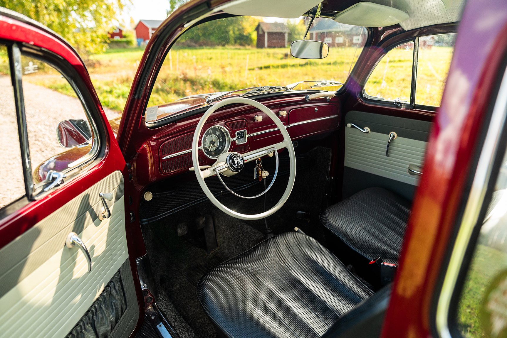 Innenraumfoto von 1962 Volkswagen 1200/1600