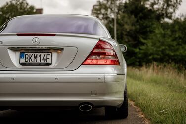 Exterior image of 2002 Mercedes-Benz CL 600