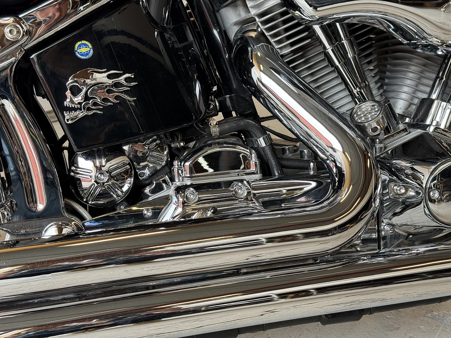 Interiörbild 1999 Harley-Davidson Fxst Softail (1)