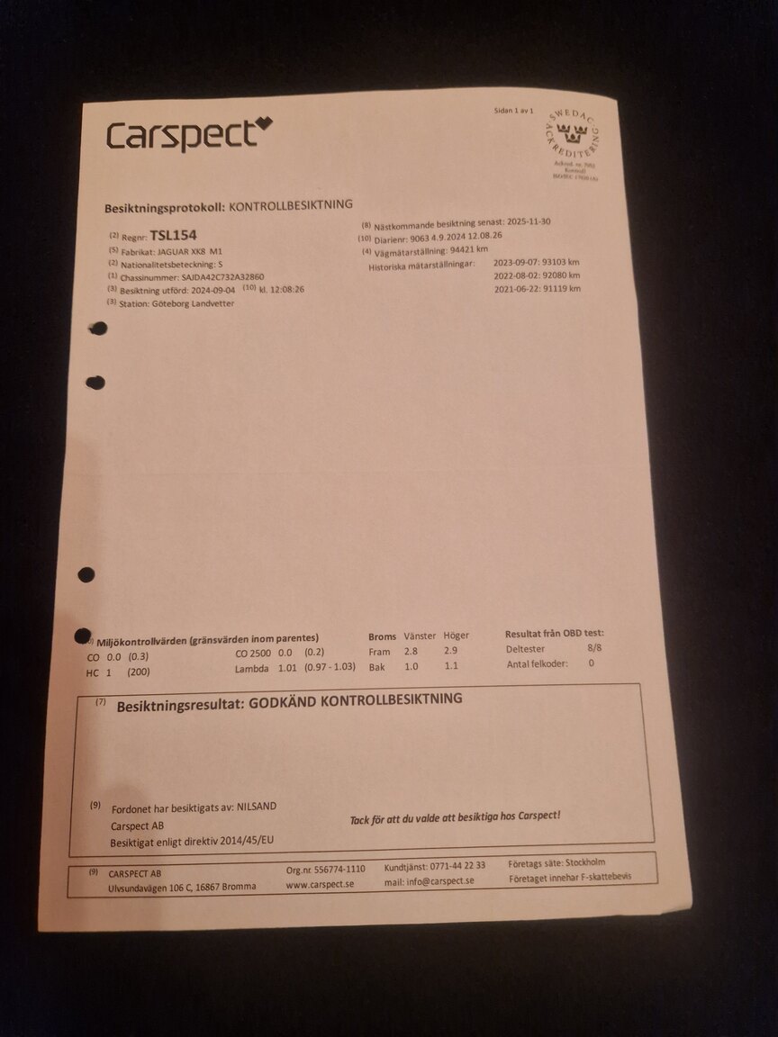 Documentation for 2003 Jaguar XK8 Cabriolet